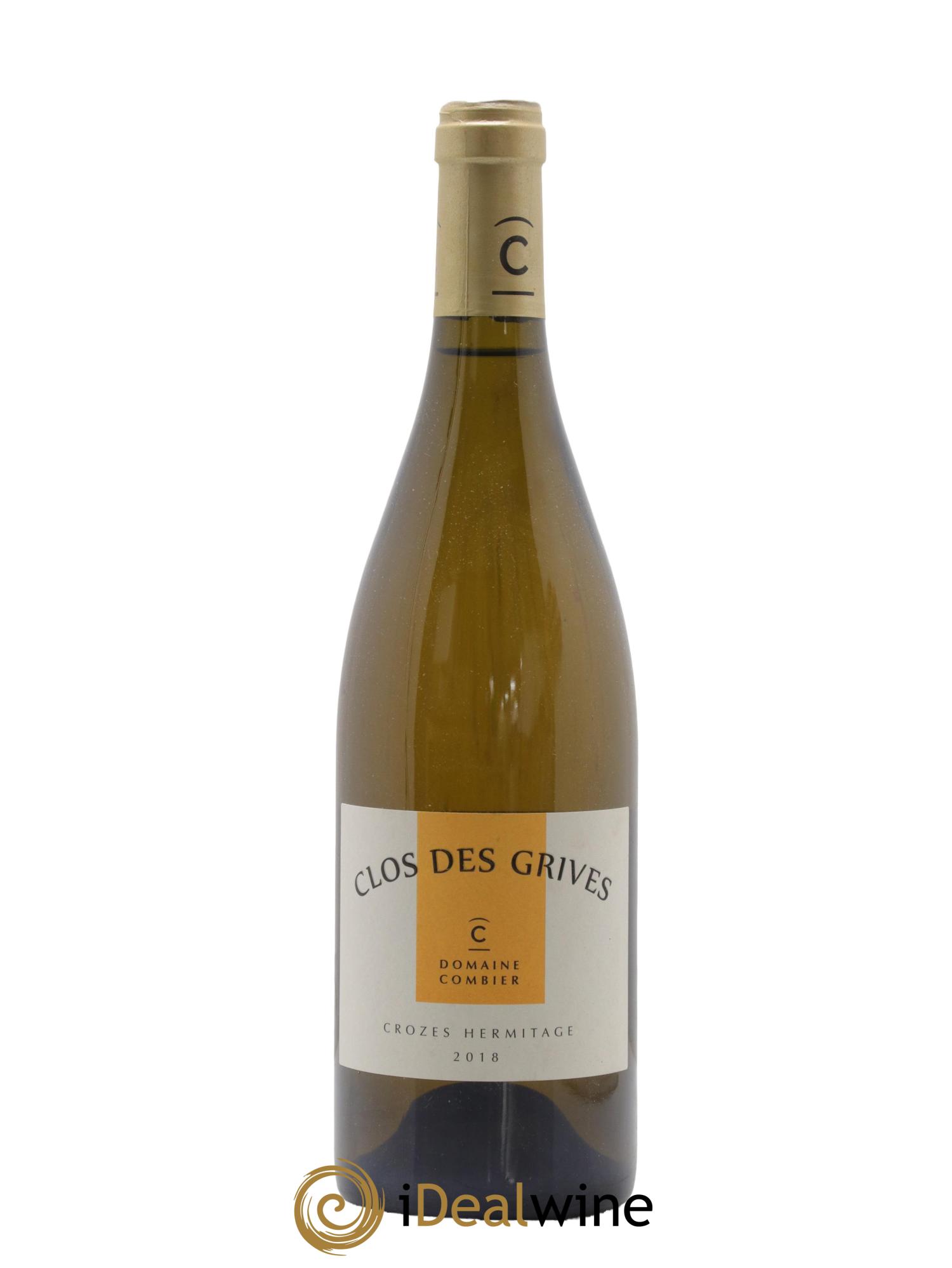 Crozes-Hermitage Clos des Grives Domaine Laurent Combier 2018 - Lot de 1 bouteille - 0