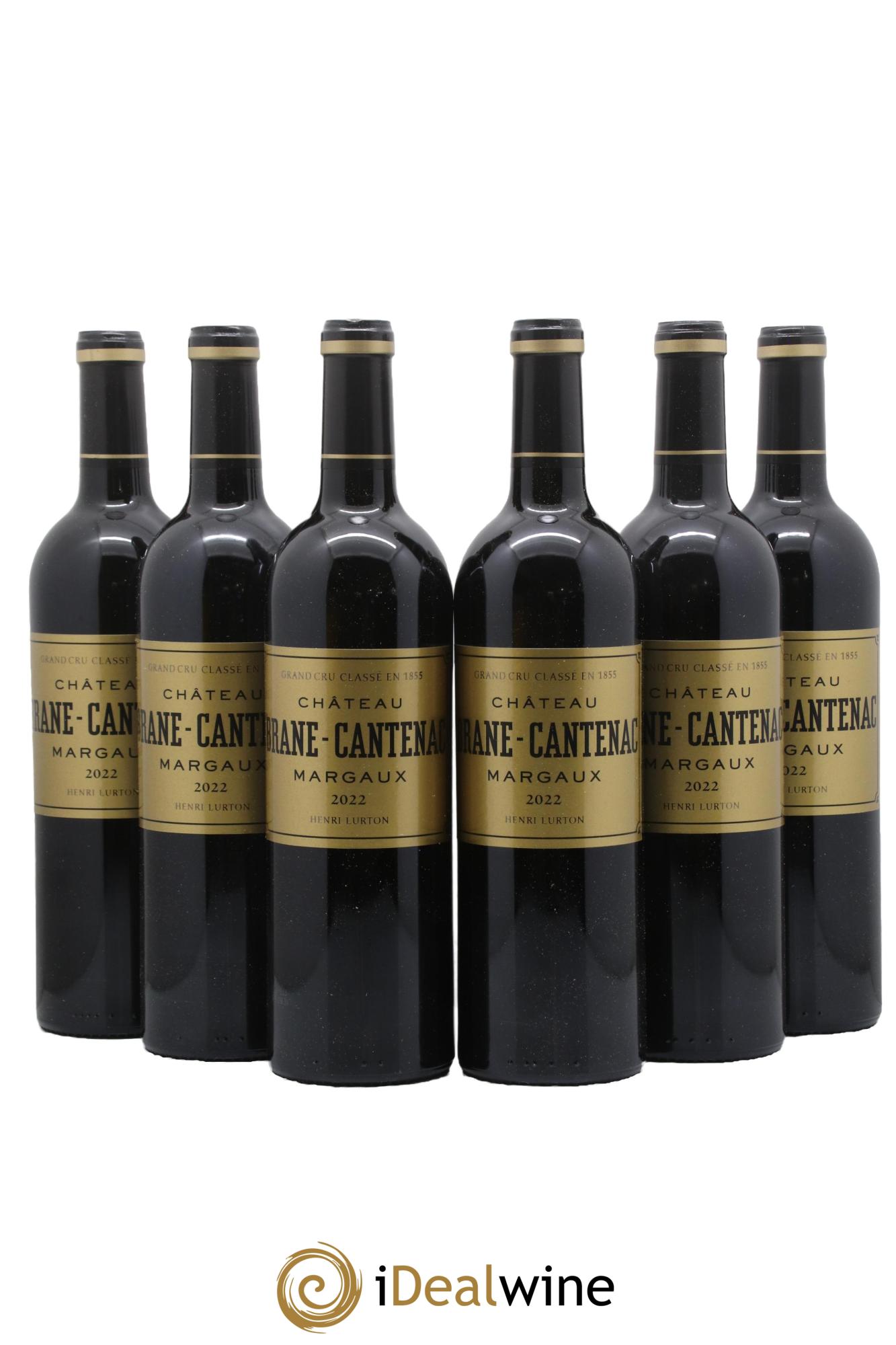 Château Brane Cantenac 2ème Grand Cru Classé 2022 - Lot of 6 bottles - 0