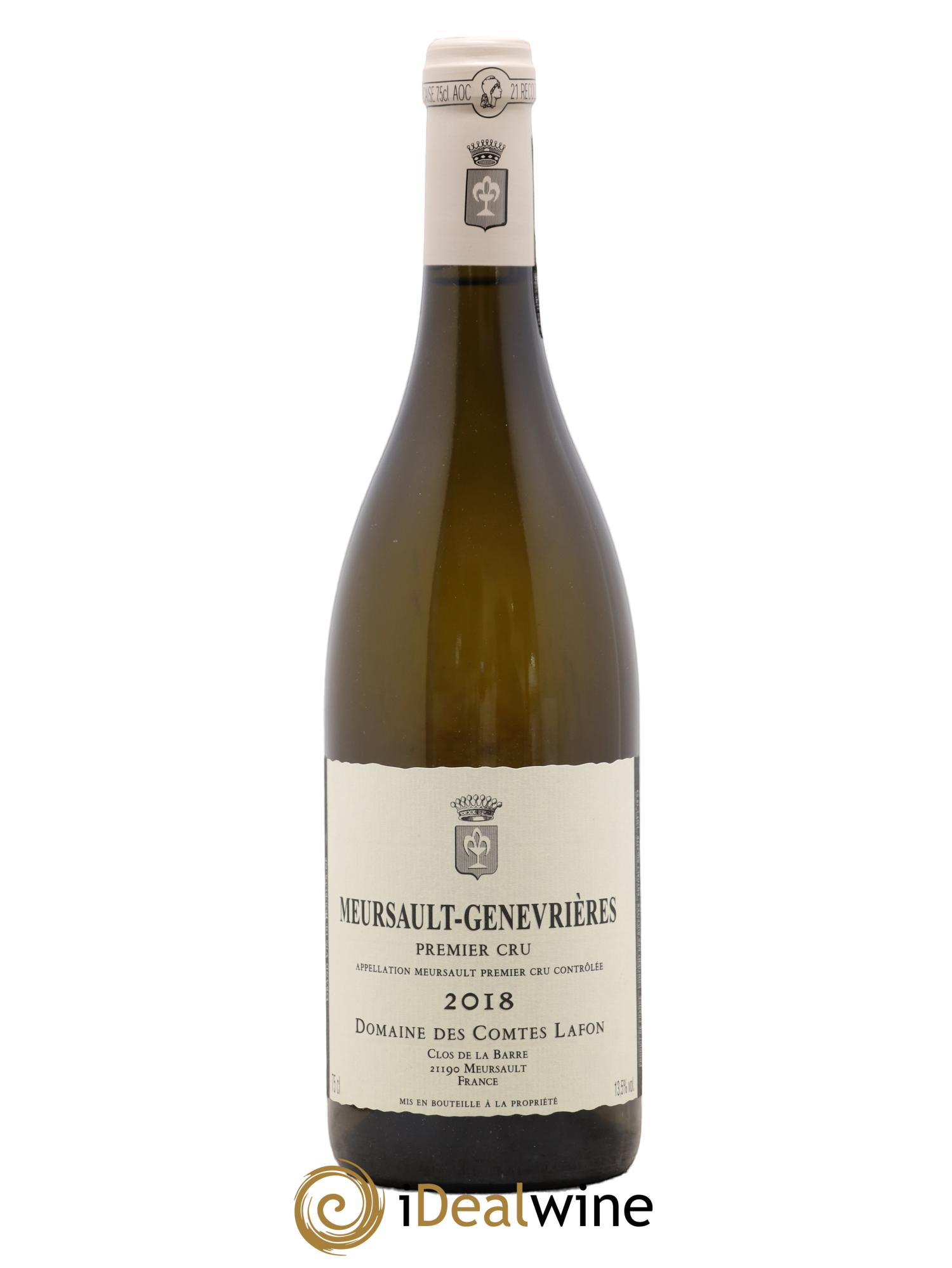 Meursault 1er Cru Genevrières Comtes Lafon (Domaine des) 2018 - Posten von 1 Flasche - 0