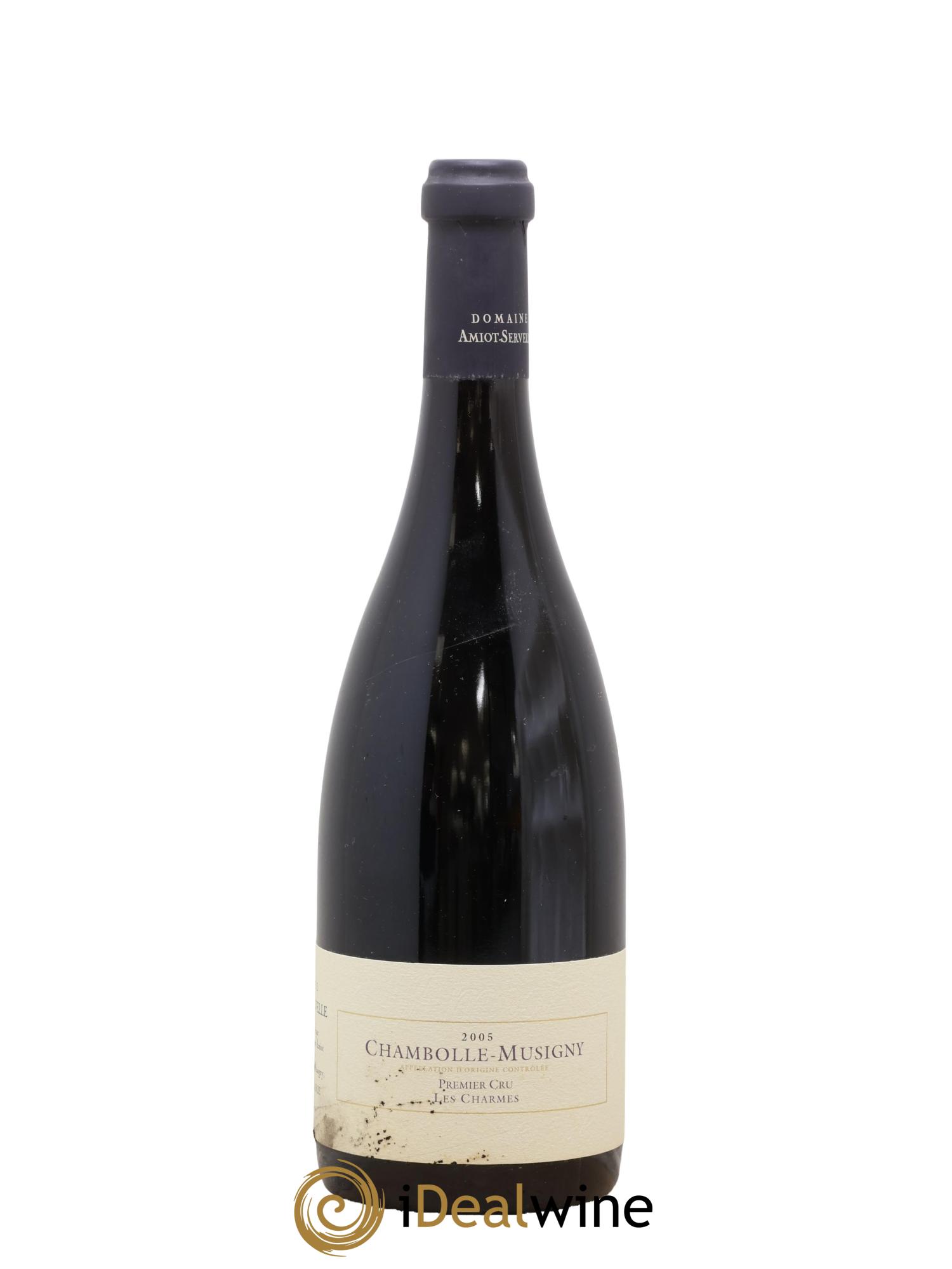 Chambolle-Musigny 1er Cru Les Charmes Amiot-Servelle 2005 - Lot de 1 bouteille - 0