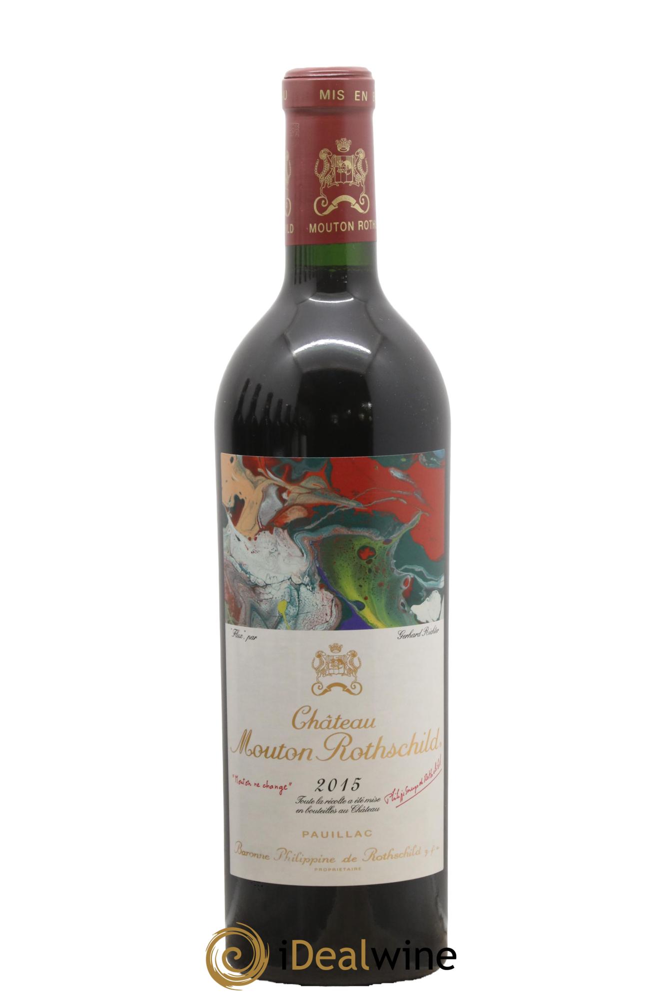 Château Mouton Rothschild 1er Grand Cru Classé 2015 - Lot of 1 bottle - 0