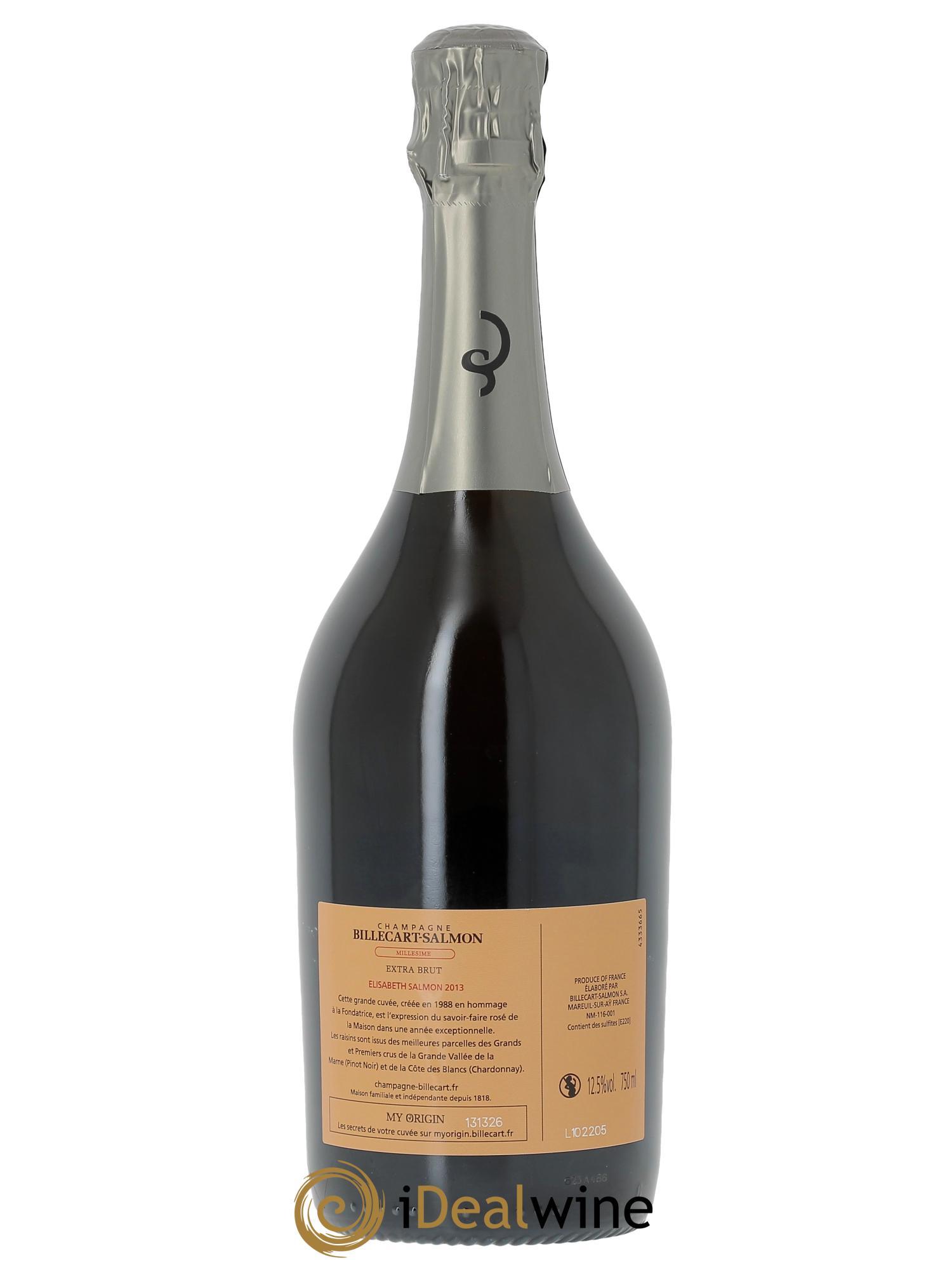 Elisabeth Salmon Billecart-Salmon  2013 - Lot of 1 bottle - 1