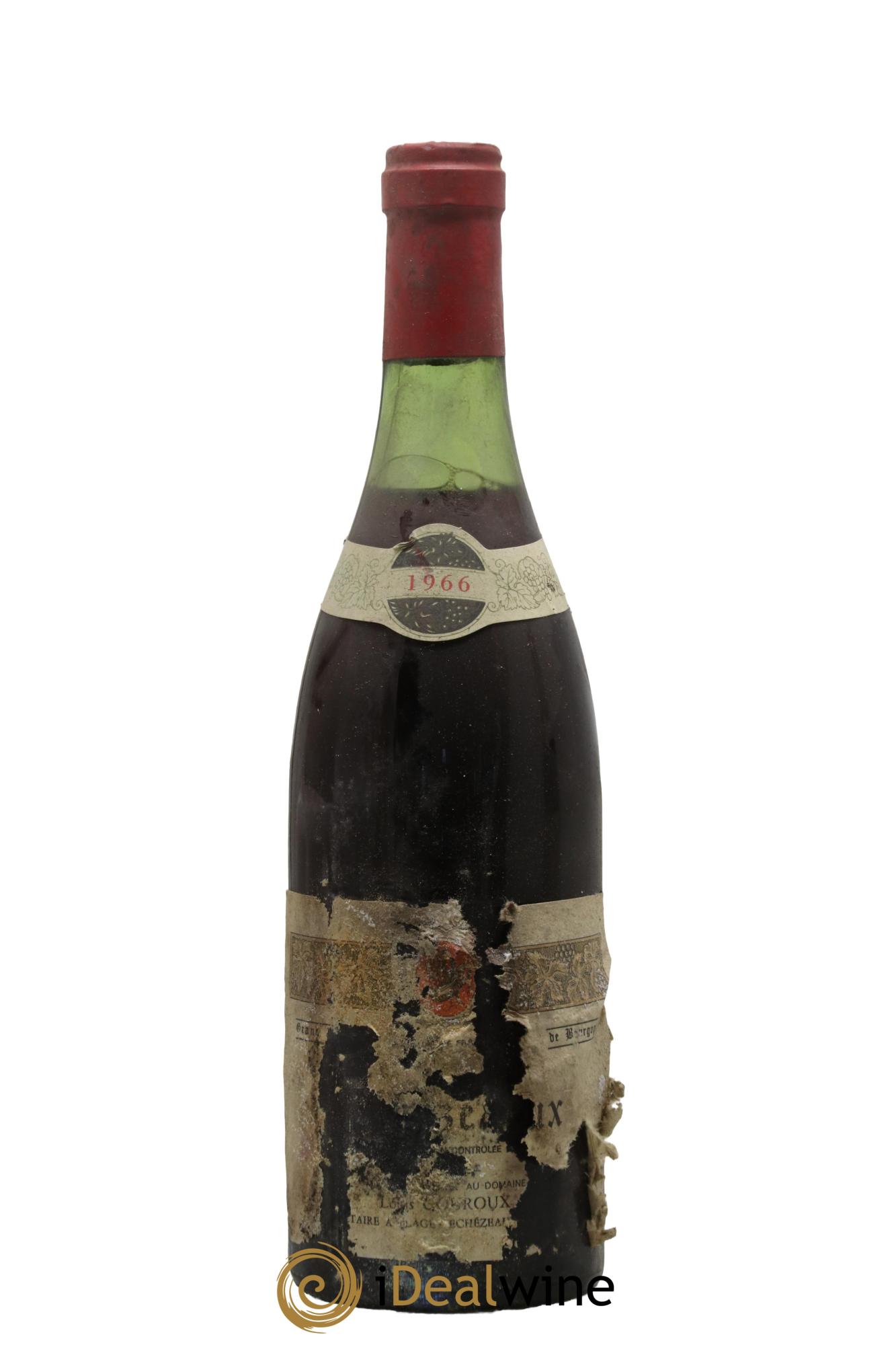 Echezeaux Grand Cru Louis Gouroux 1966 - Lot de 1 bouteille - 0