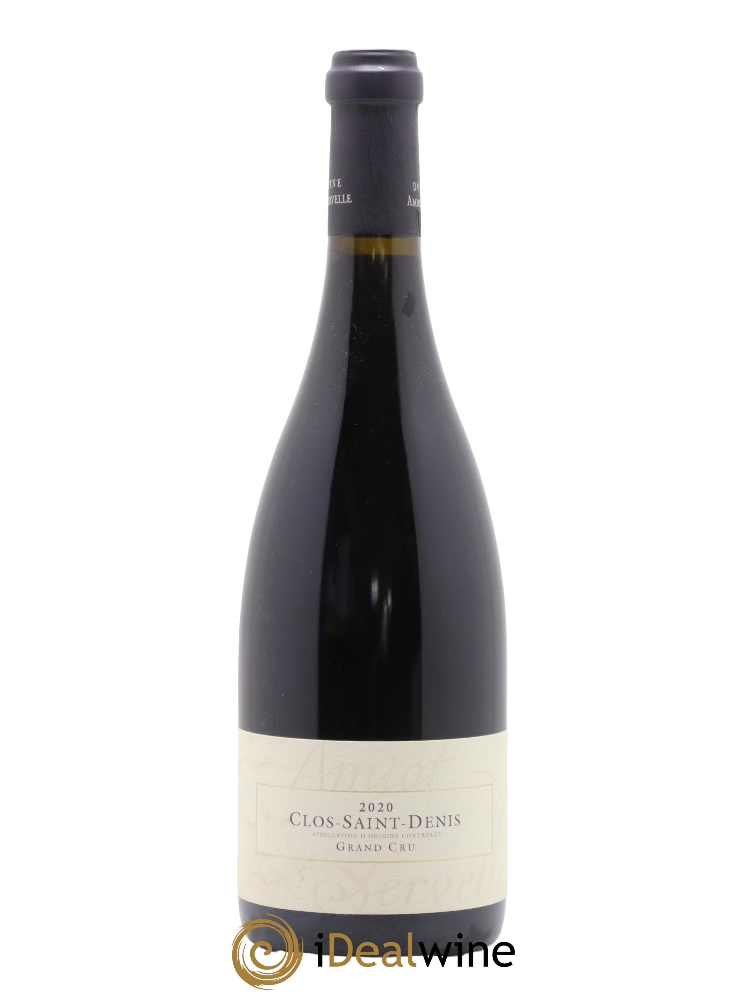Clos Saint-Denis Grand Cru Amiot-Servelle 2020 - Lot de 1 bouteille - 0