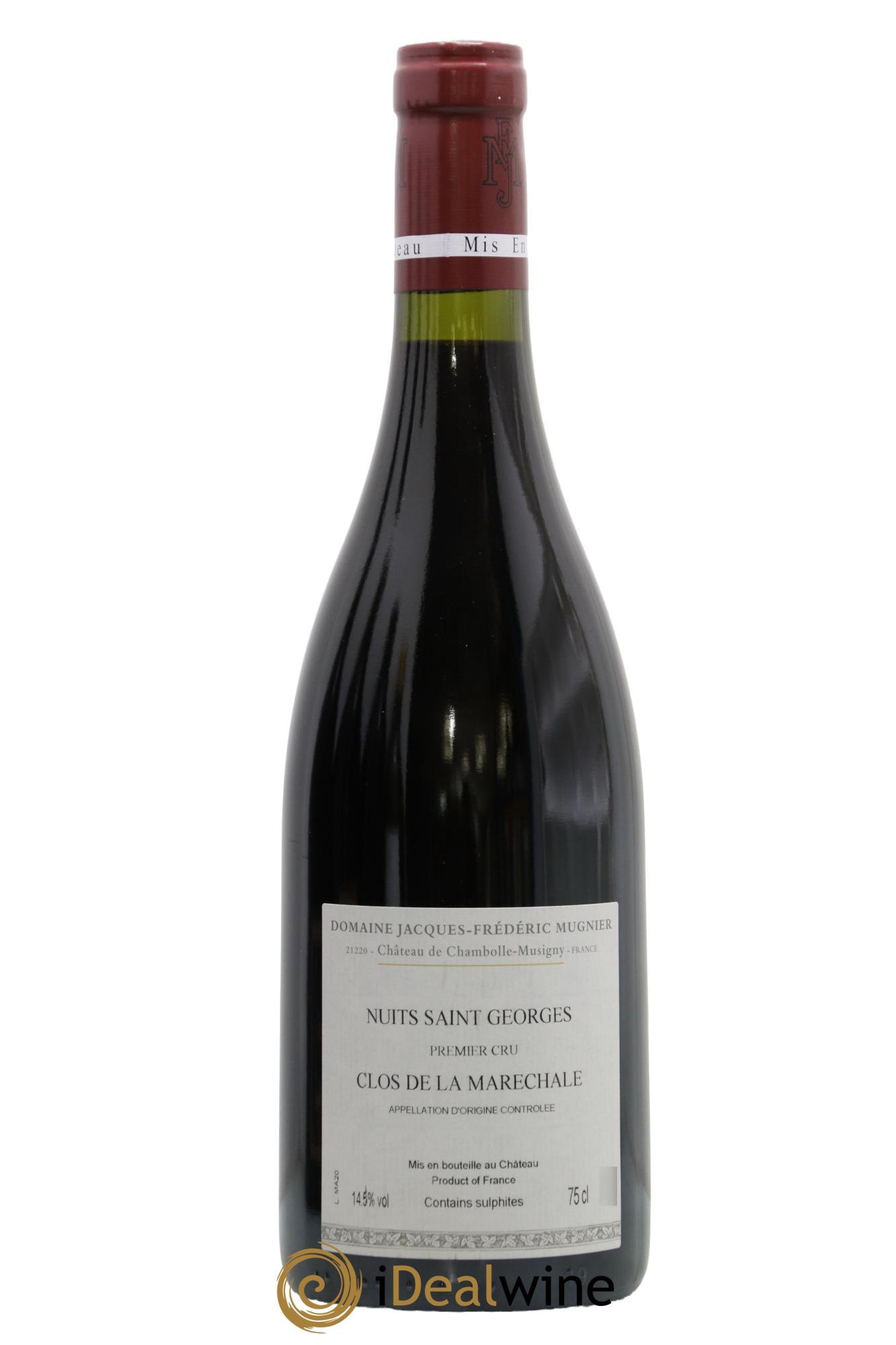 Nuits-Saint-Georges 1er Cru Clos de La Maréchale Jacques-Frédéric Mugnier 2020 - Lot de 1 bouteille - 1