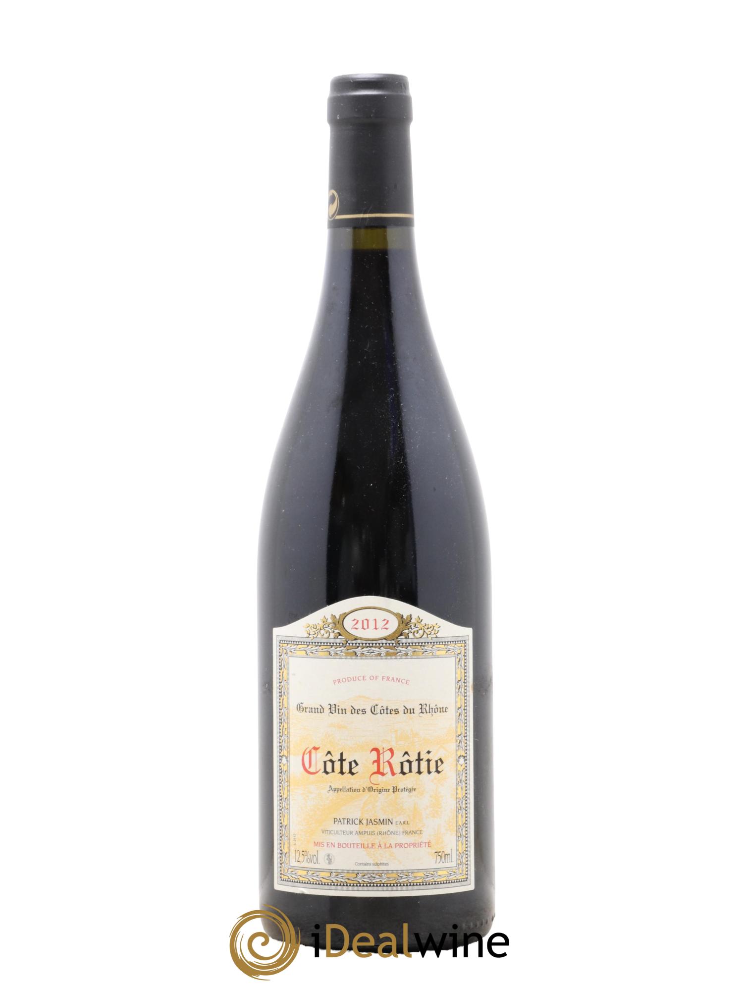 Côte-Rôtie Jasmin (Domaine) 2012 - Lot de 1 bouteille - 0