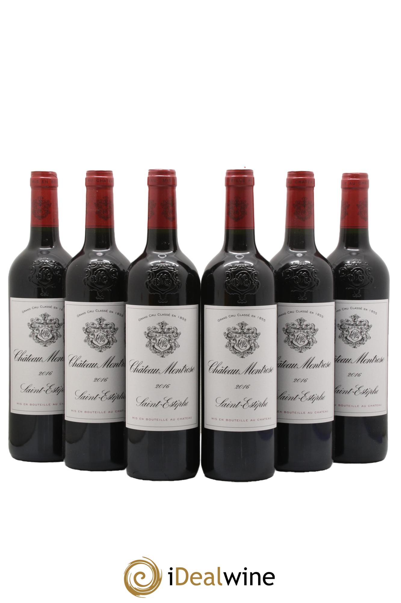 Château Montrose 2ème Grand Cru Classé 2016 - Lot de 6 bouteilles - 0