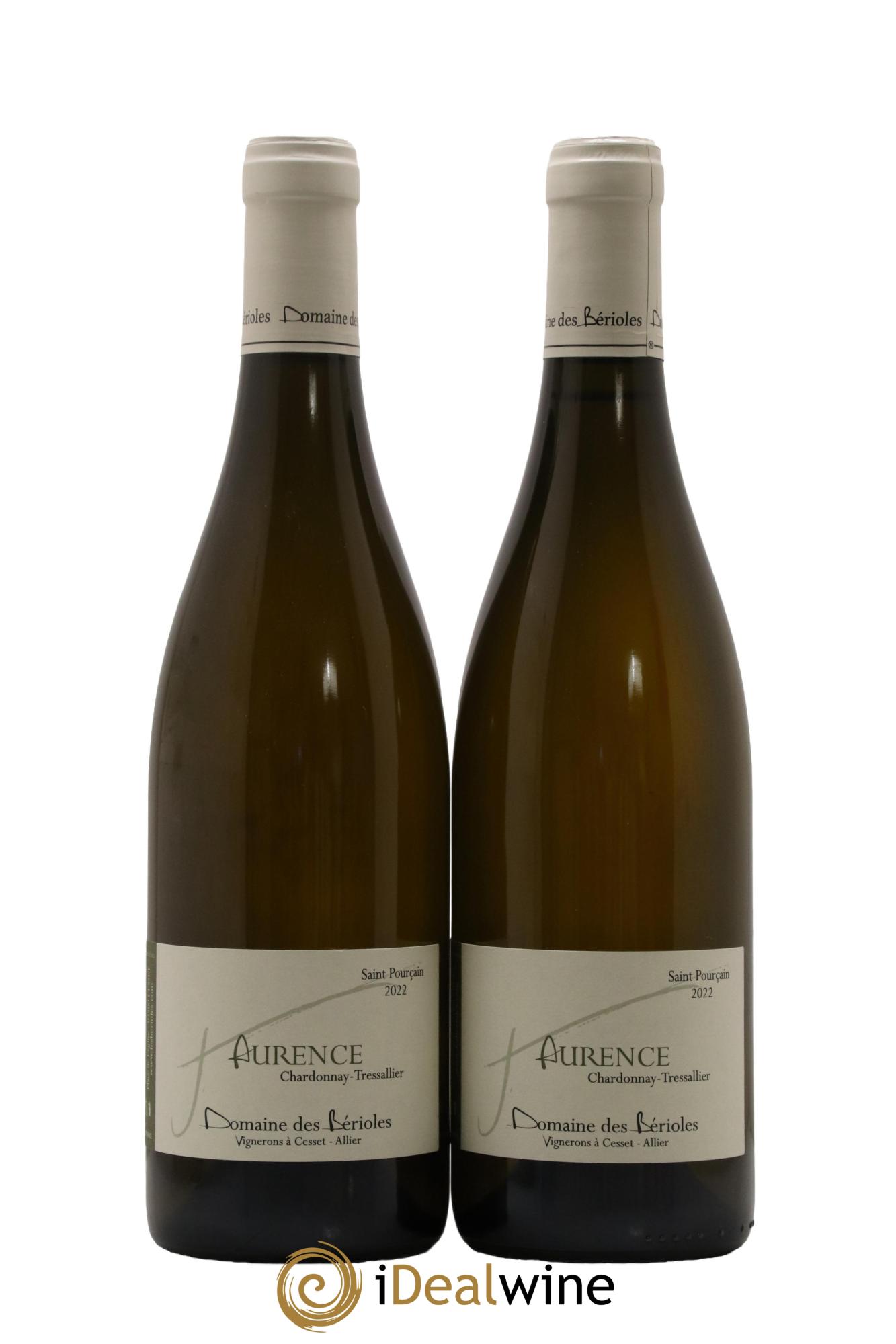 Saint-Pourçain Aurence Domaine des Bérioles 2022 - Lot de 2 bouteilles - 0