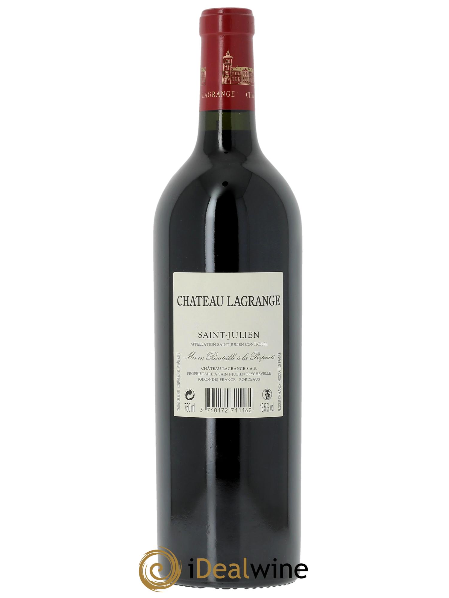 Château Lagrange 3ème Grand Cru Classé  2016 - Lot of 1 bottle - 1