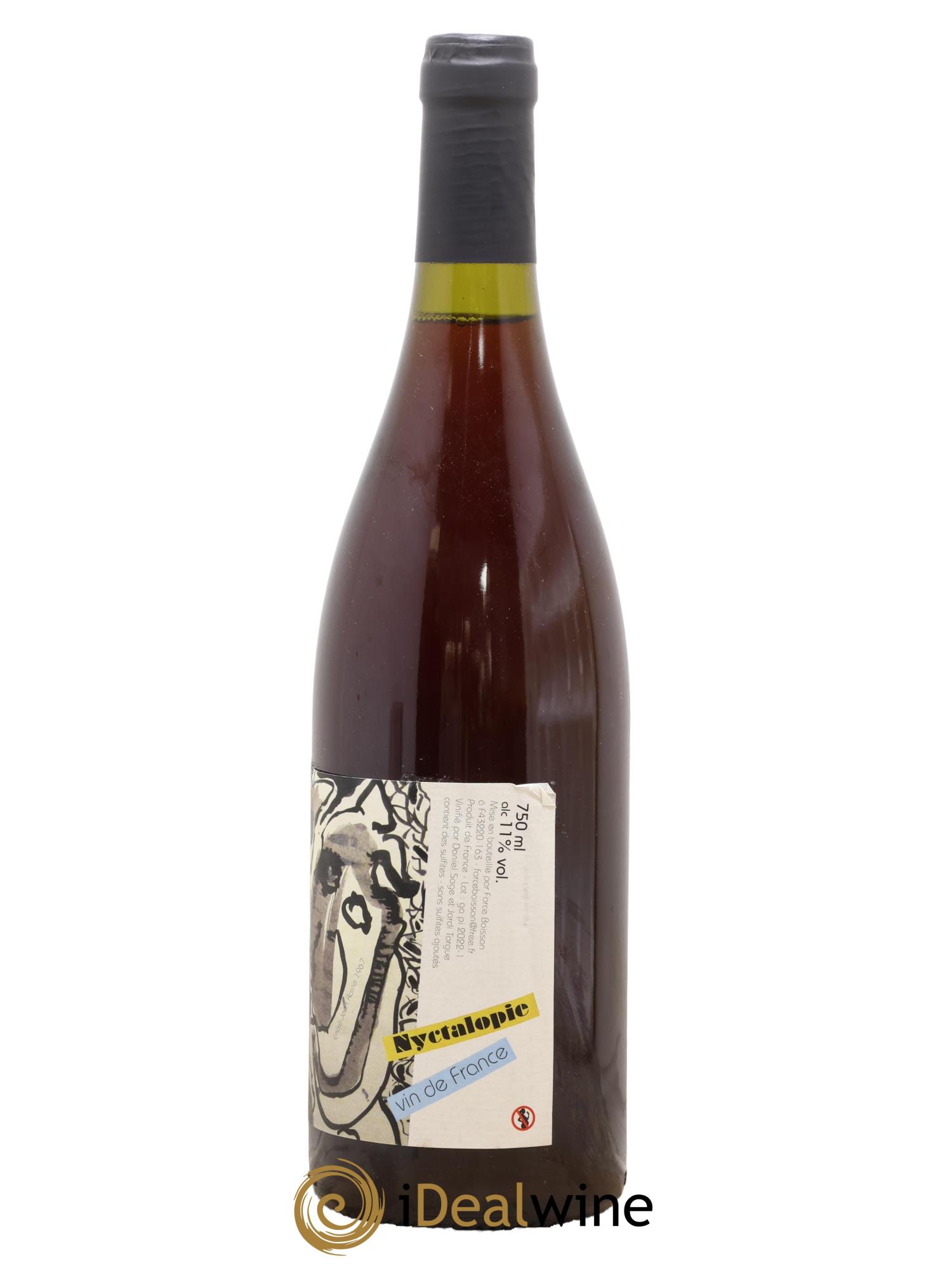 Vin de France Nyctalopie Daniel Sage 2021 - Lot de 1 bouteille - 1