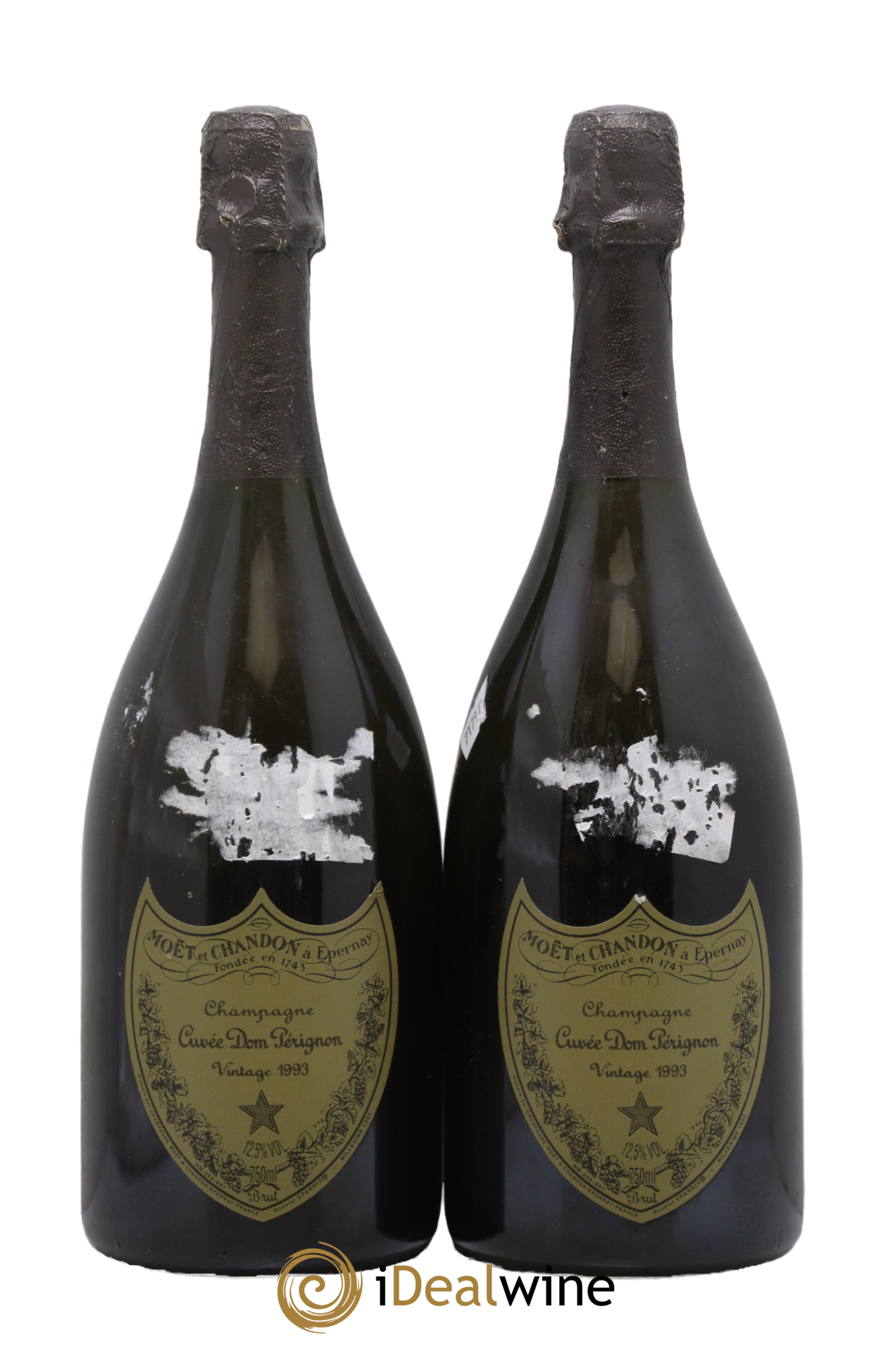 Brut Dom Pérignon 1993 - Lot de 2 bouteilles - 0