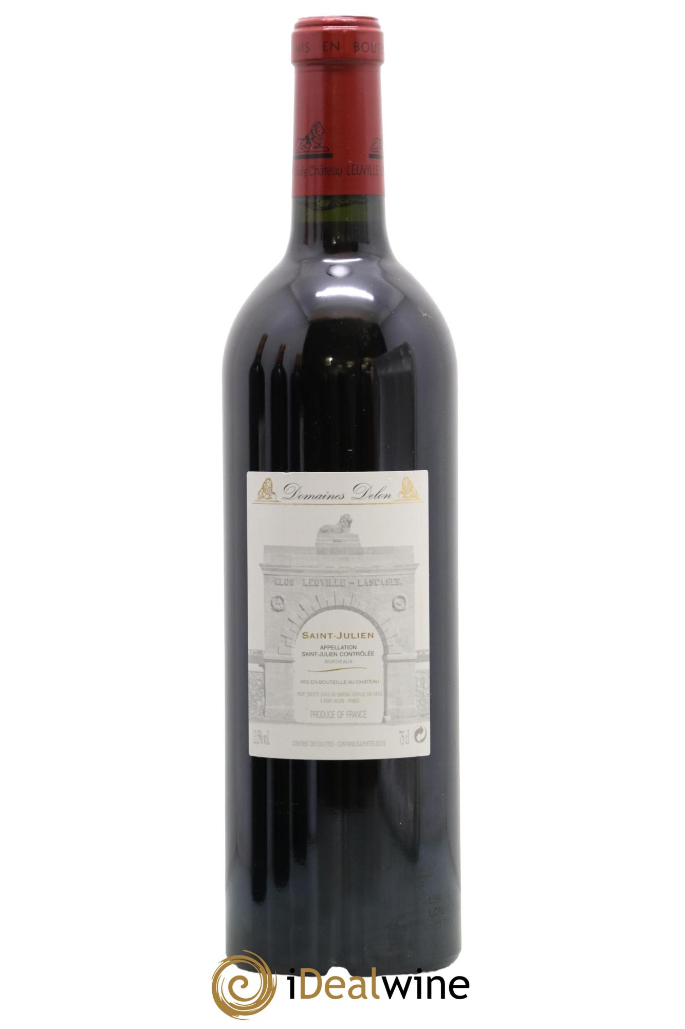 Château Léoville Las Cases 2ème Grand Cru Classé 2010 - Lot de 1 bouteille - 1