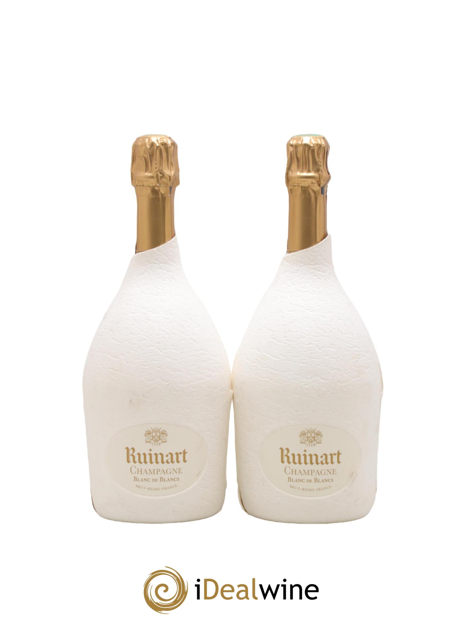 Blanc de Blancs Brut (seconde peau) Ruinart - Lot of 2 bottles - 0