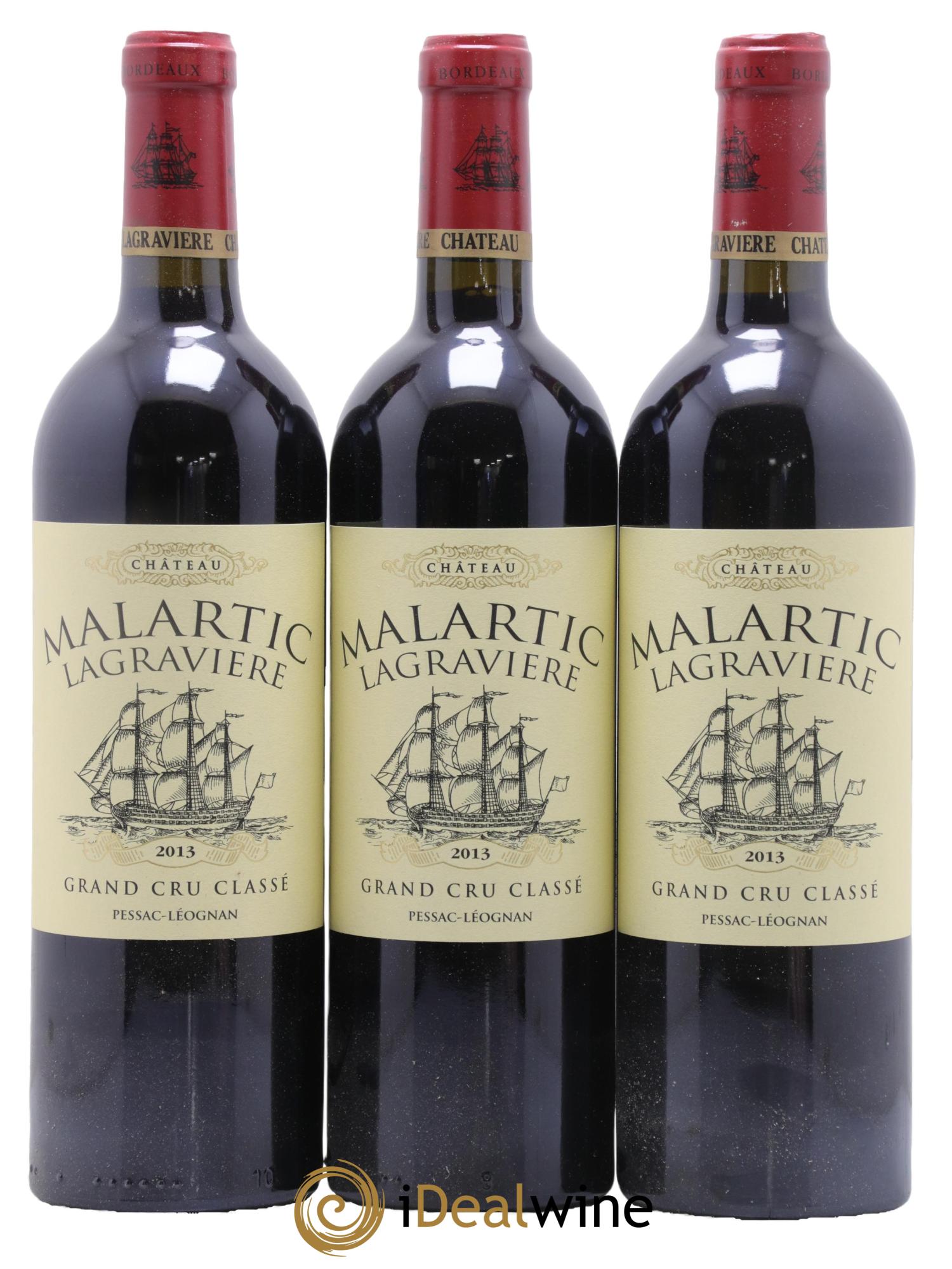 Château Malartic-Lagravière Cru Classé de Graves 2013 - Lotto di 12 bottiglie - 4