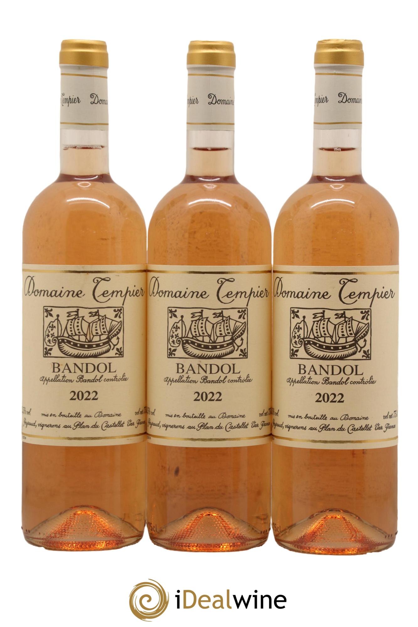 Bandol Domaine Tempier Famille Peyraud 2022 - Lot de 3 bouteilles - 0