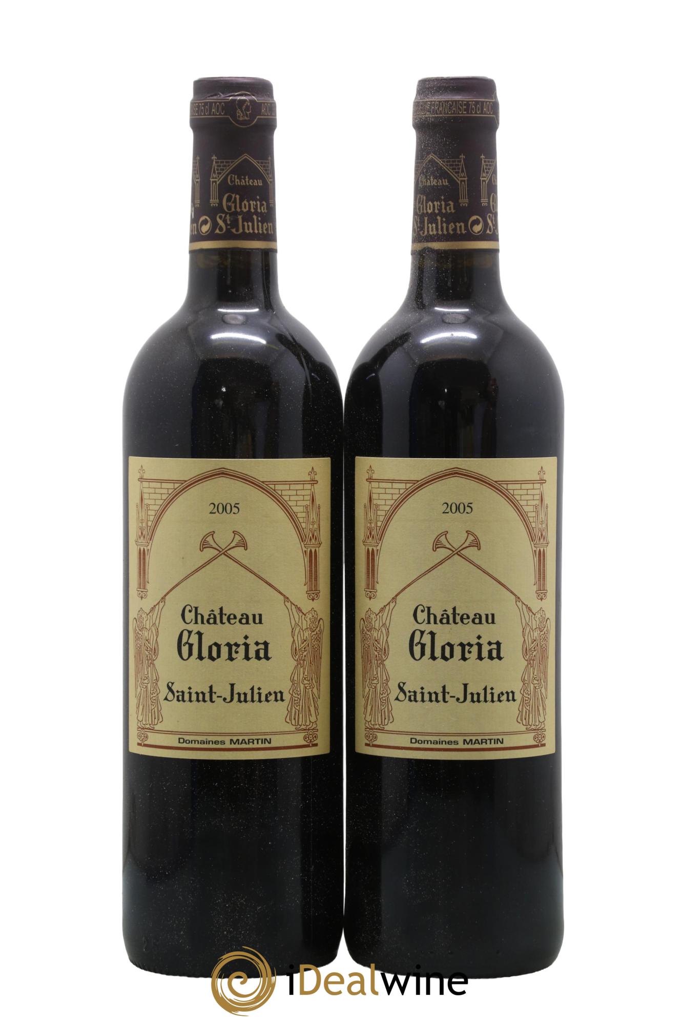 Château Gloria 2005 - Lot de 2 bouteilles - 0