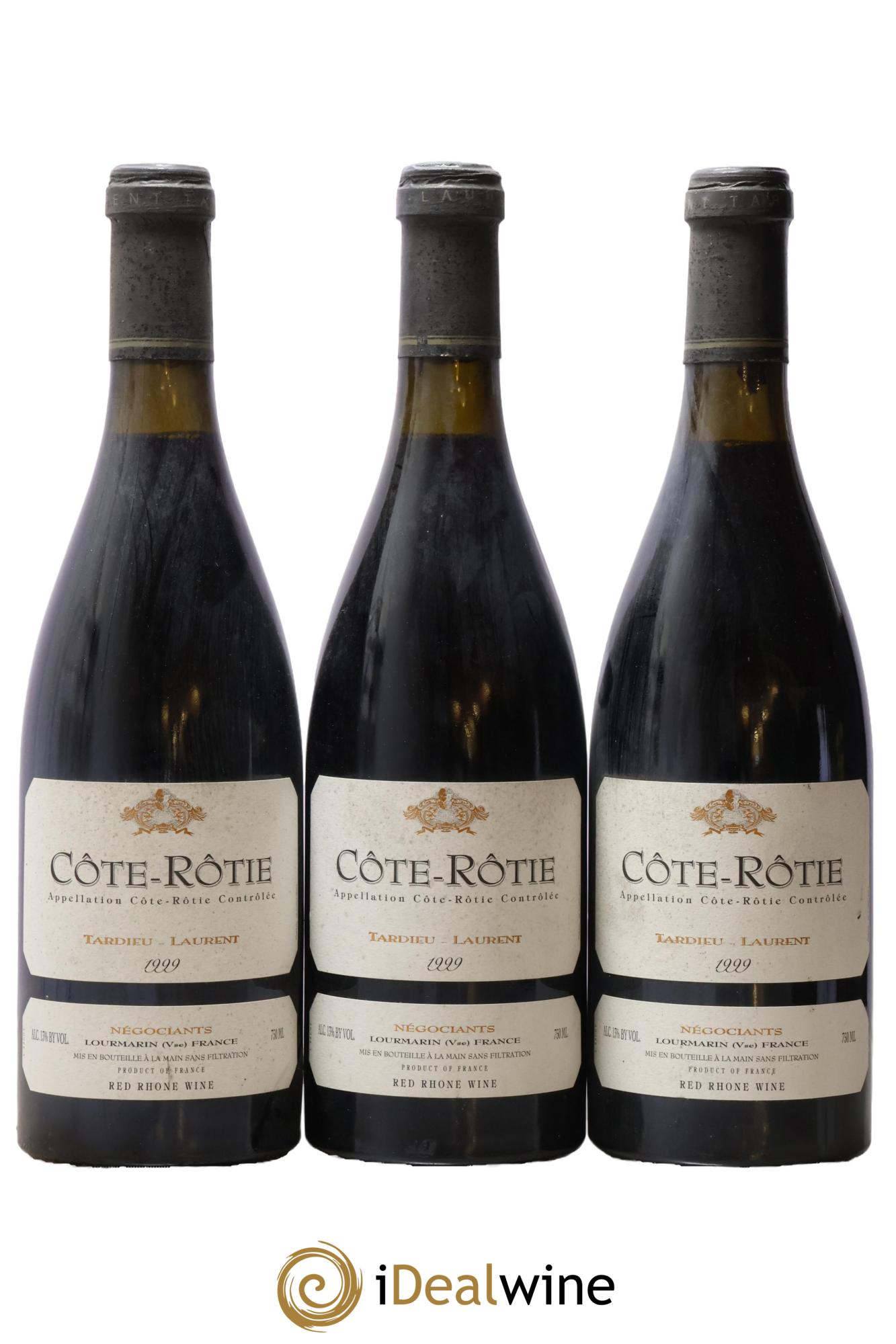 Côte-Rôtie Maison Tardieu-Laurent 1999 - Lotto di 3 bottiglie - 0