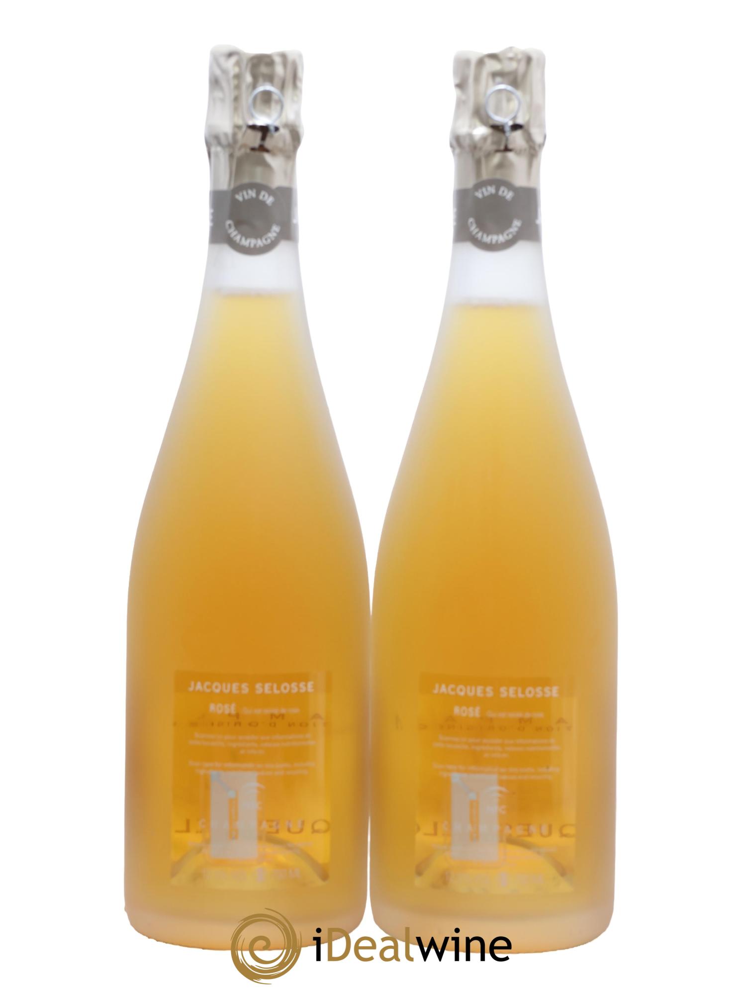 Rosé Brut Jacques Selosse - Lot of 2 bottles - 1
