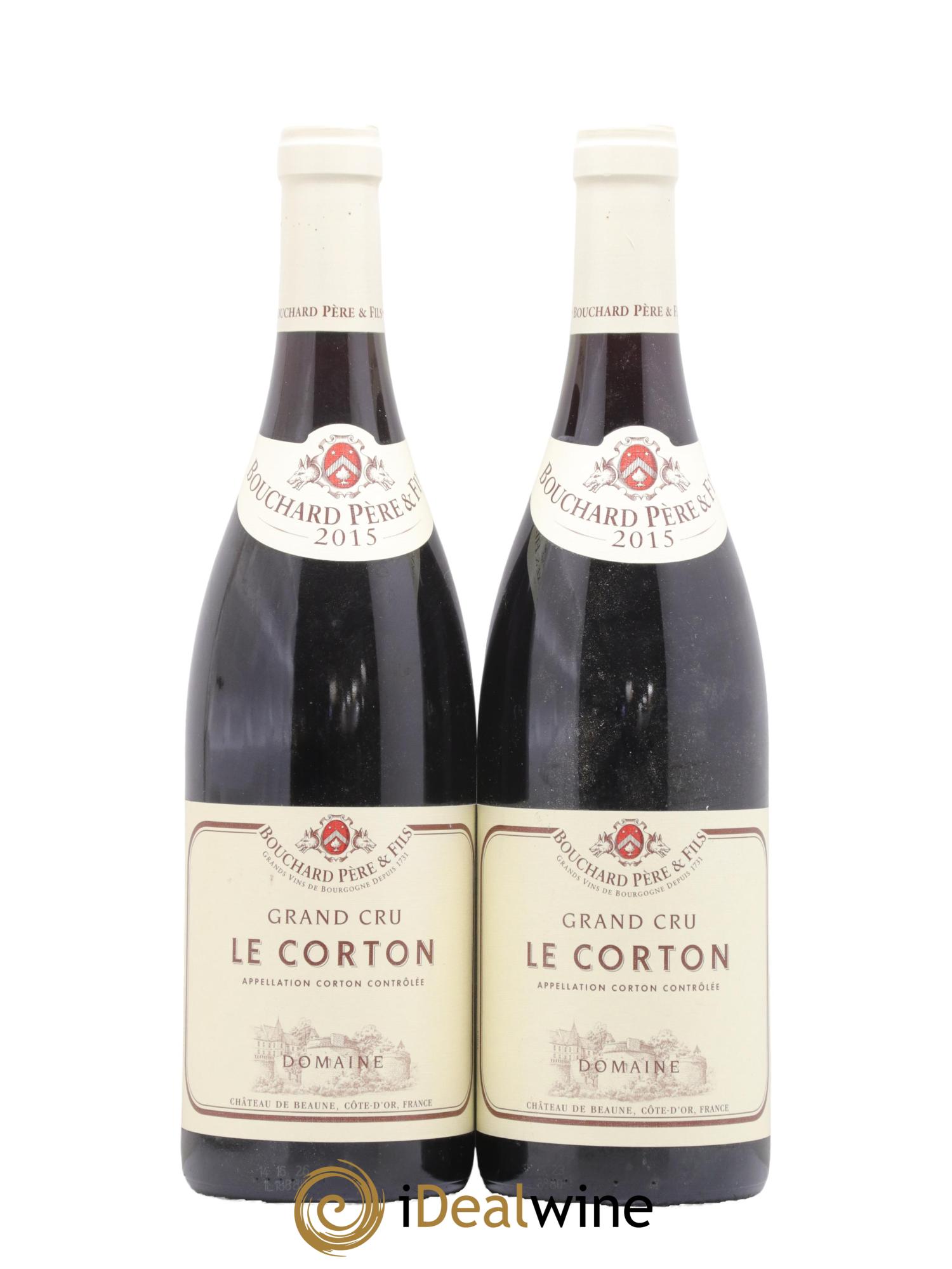 Corton Grand Cru Le Corton Bouchard Père & Fils 2015 - Lot de 2 bouteilles - 0