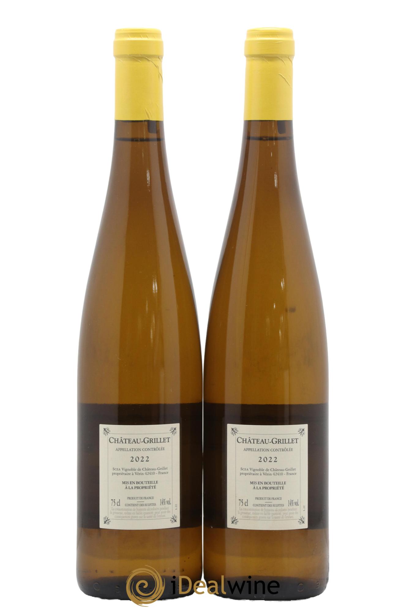 Château Grillet Château-Grillet 2022 - Lot de 2 bouteilles - 1