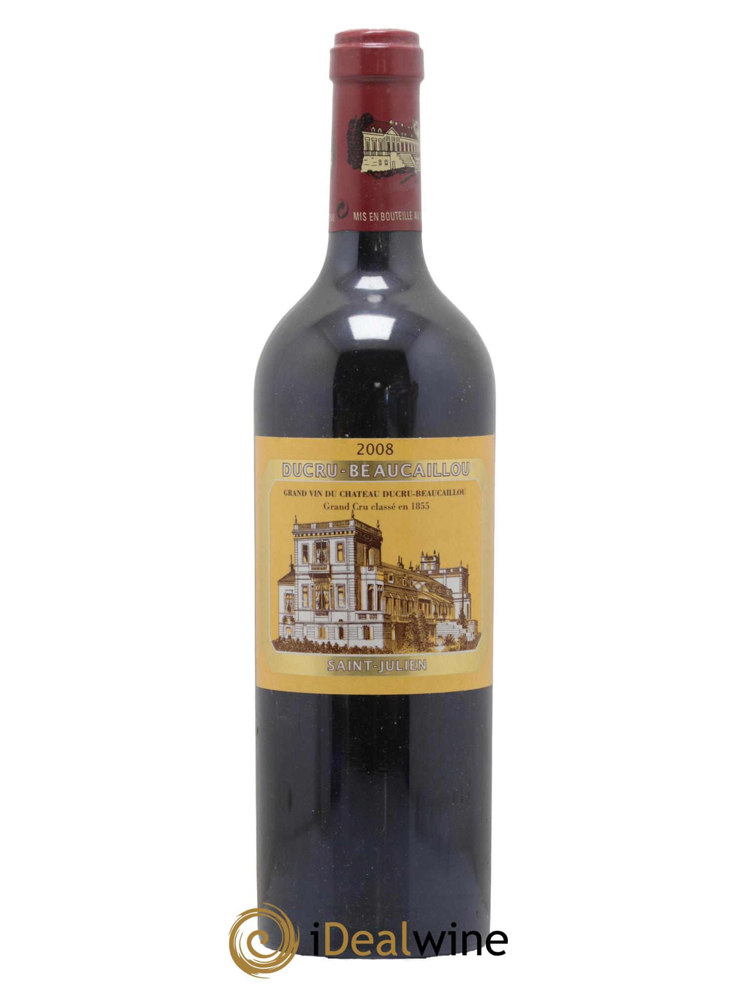 Château Ducru Beaucaillou 2ème Grand Cru Classé 2008 - Lot de 1 bouteille - 0