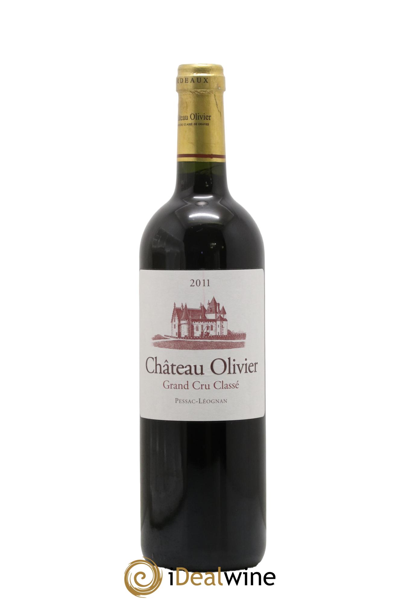 Château Olivier Cru Classé de Graves 2011 - Lot de 1 bouteille - 0