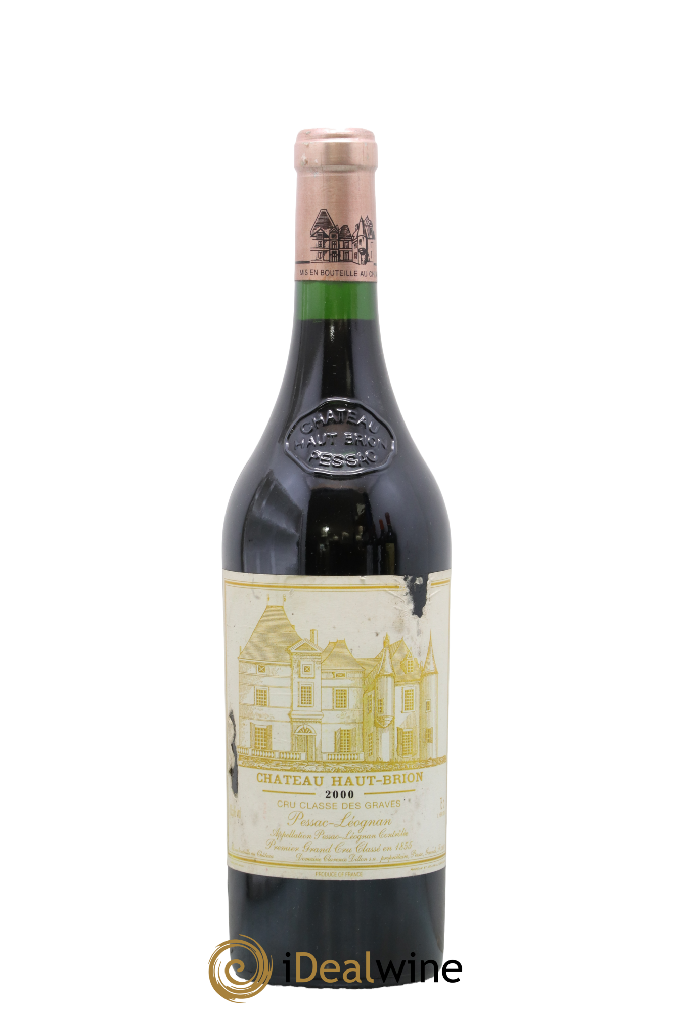 Château Haut Brion 1er Grand Cru Classé 2000 - Lot de 1 bouteille - 0