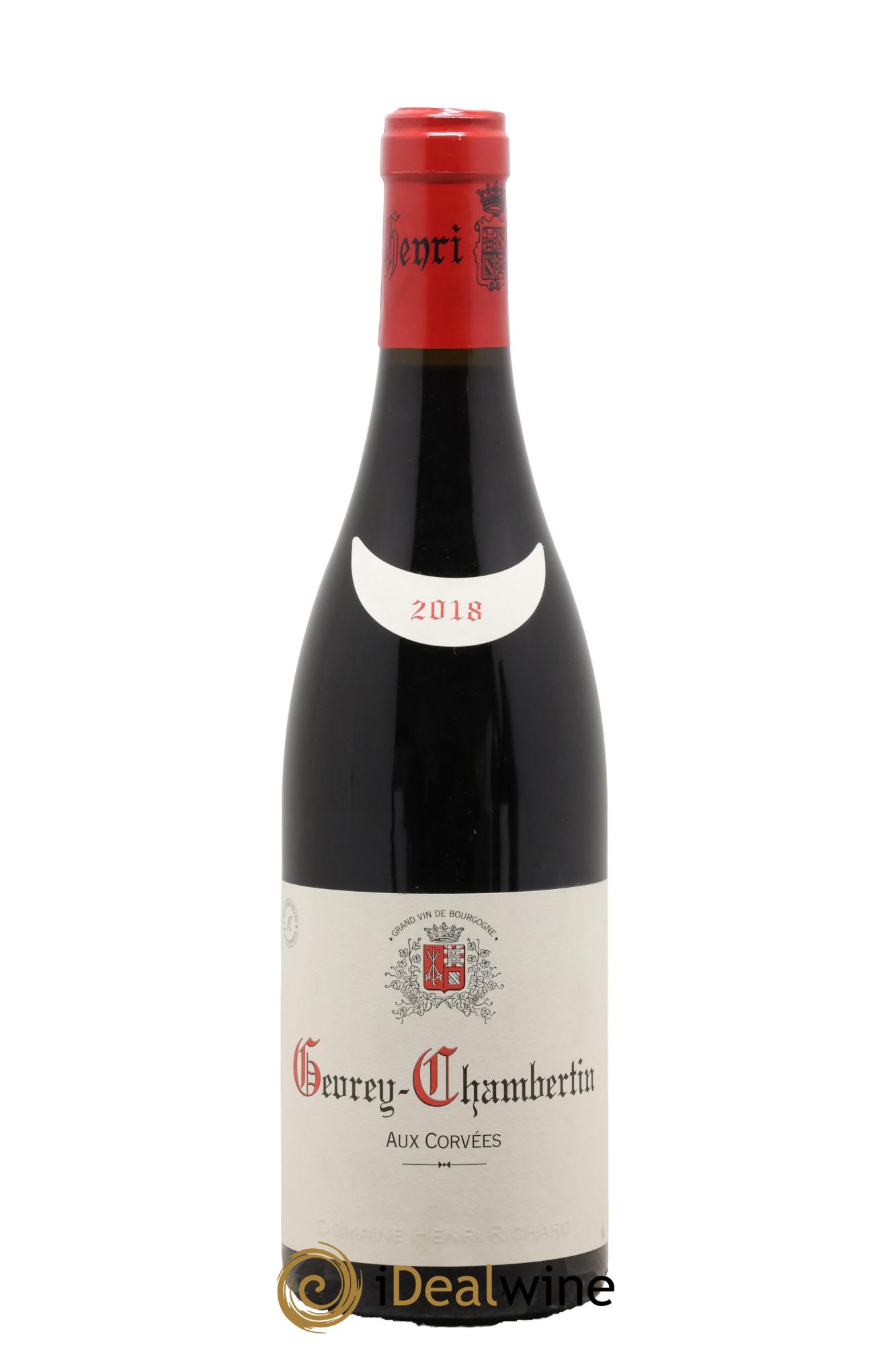 Gevrey-Chambertin Aux Corvées Henri Richard 2018 - Posten von 1 Flasche - 0