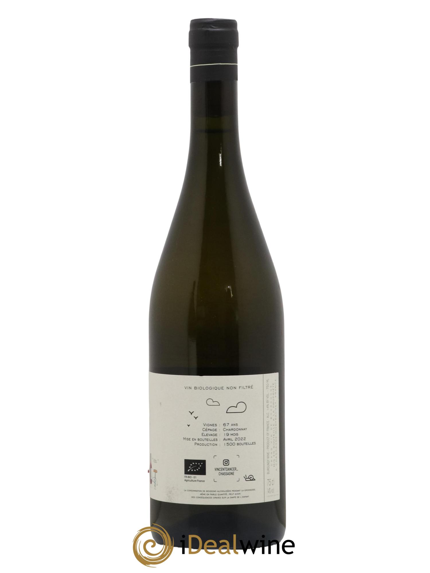 Chassagne-Montrachet 1er Cru (Morgeot) Tête du Clos Vincent Dancer 2020 - Lotto di 1 bottiglia - 1