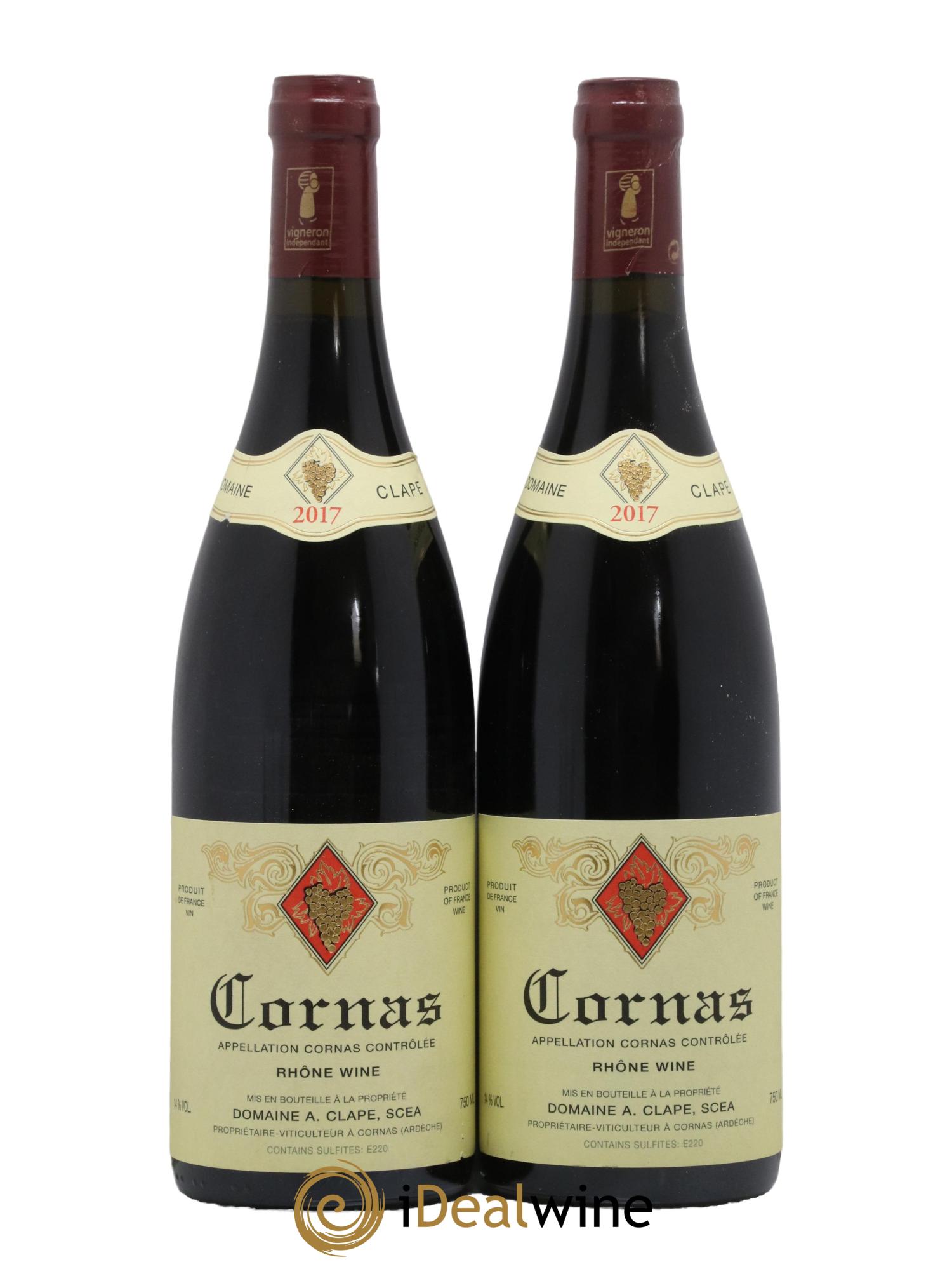 Cornas Auguste Clape 2017 - Lot de 2 bouteilles - 0