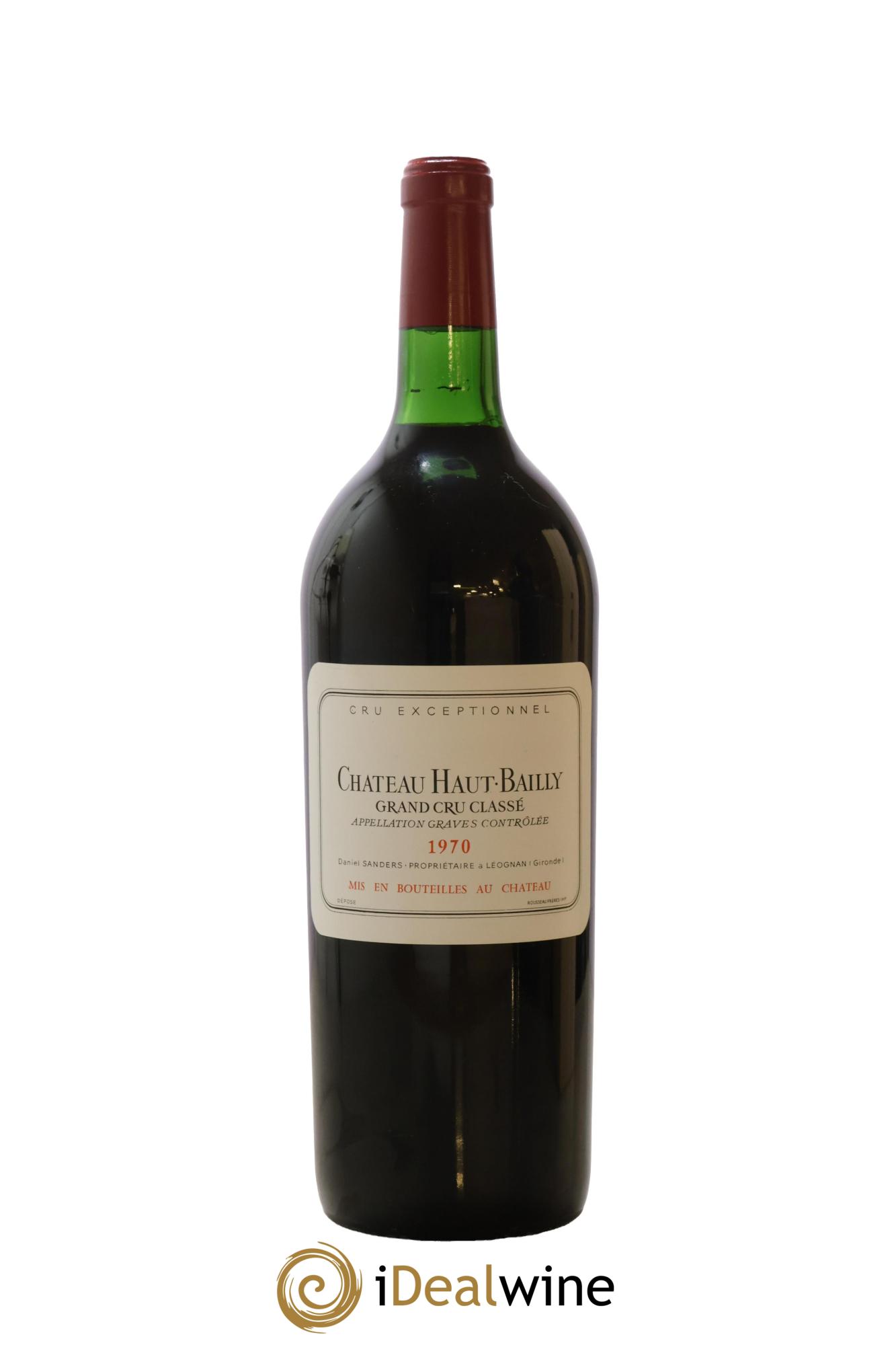 Château Haut-Bailly Cru Classé de Graves 1970 - Lot de 1 magnum - 0