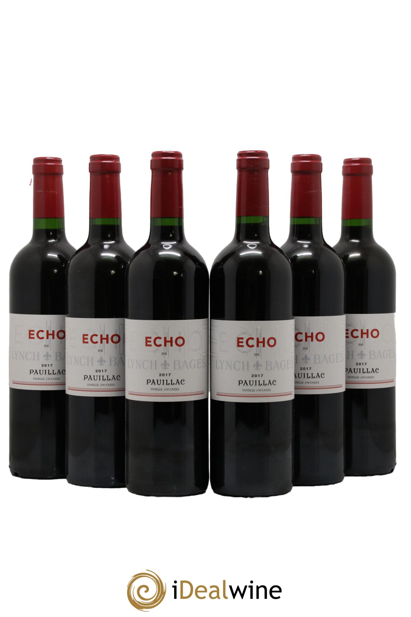 Echo de Lynch Bages Second Vin 2017 - Lotto di 6 bottiglie - 0
