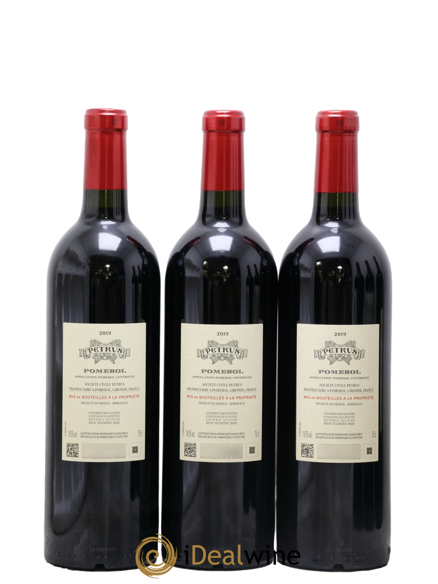 Petrus 2019 - Lot de 6 bouteilles - 2