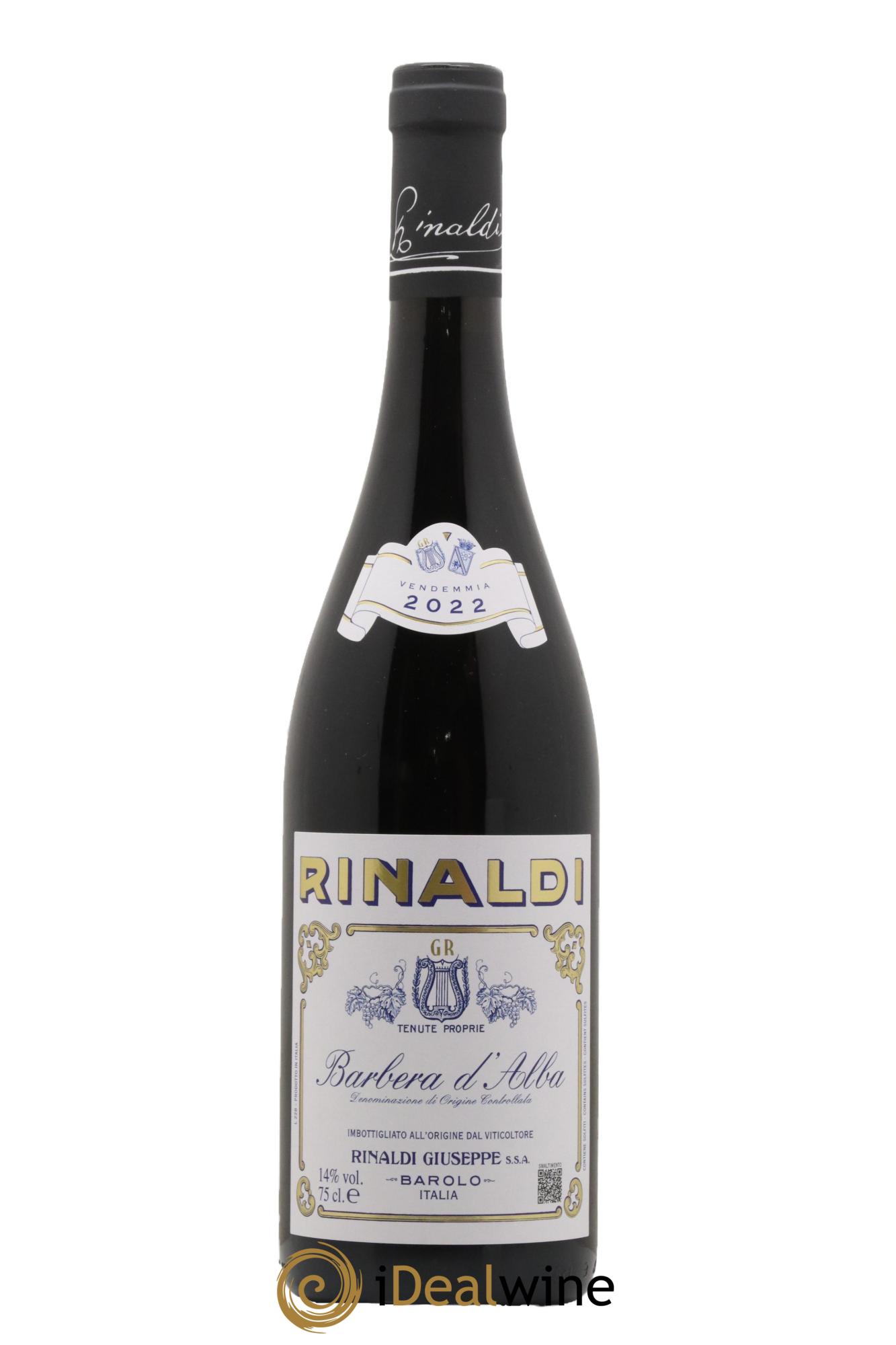 Barbera d'Alba Giuseppe Rinaldi 2022 - Lotto di 1 bottiglia - 0