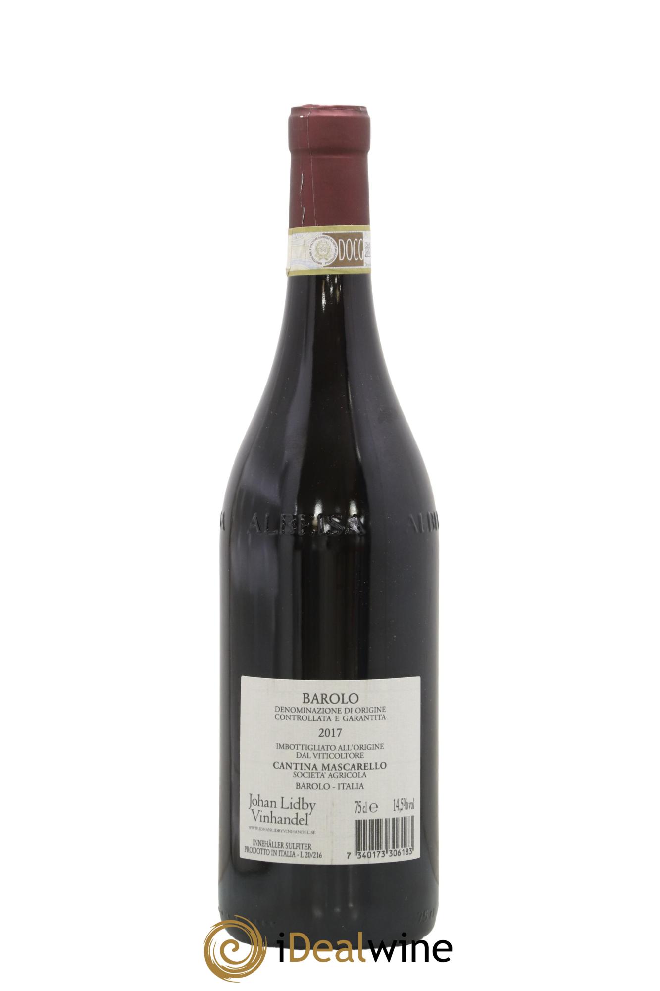 Barolo DOCG Bartolo Mascarello 2017 - Lot de 1 bouteille - 1