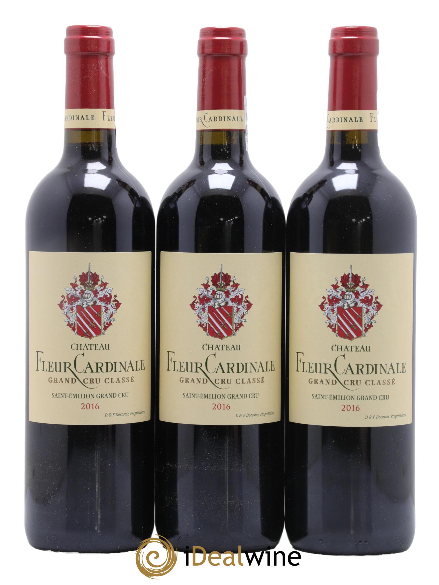 Château Fleur Cardinale Grand Cru Classé 2016 - Lot de 6 bouteilles - 1