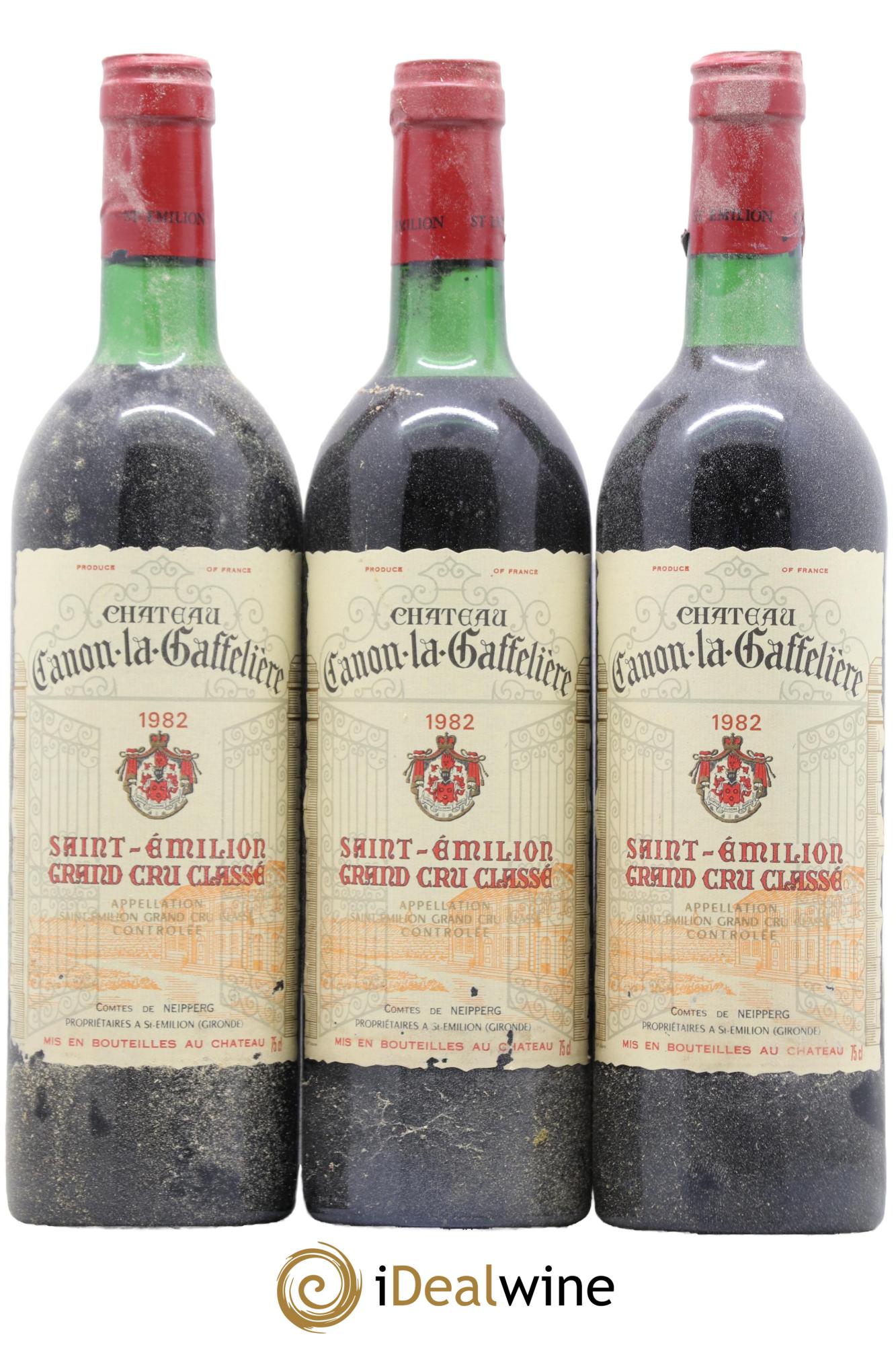 Château Canon la Gaffelière 1er Grand Cru Classé B 1982 - Lot de 12 bouteilles - 4