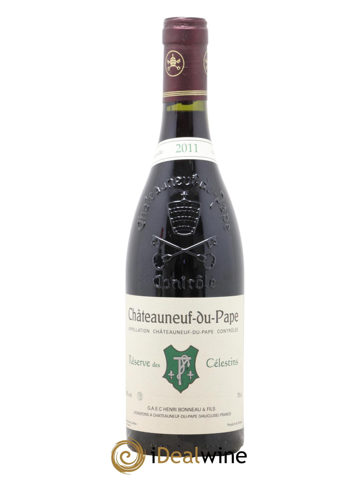 Châteauneuf-du-Pape Réserve des Célestins Henri Bonneau & Fils 2011 - Lot de 1 bouteille - 0