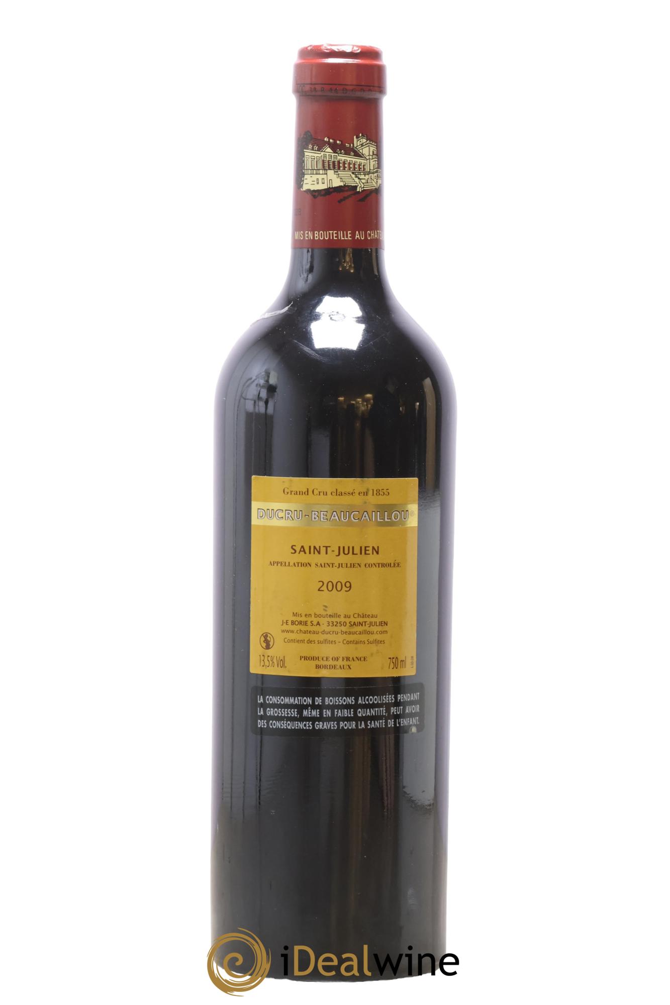 Château Ducru Beaucaillou 2ème Grand Cru Classé 2009 - Lot of 1 bottle - 1