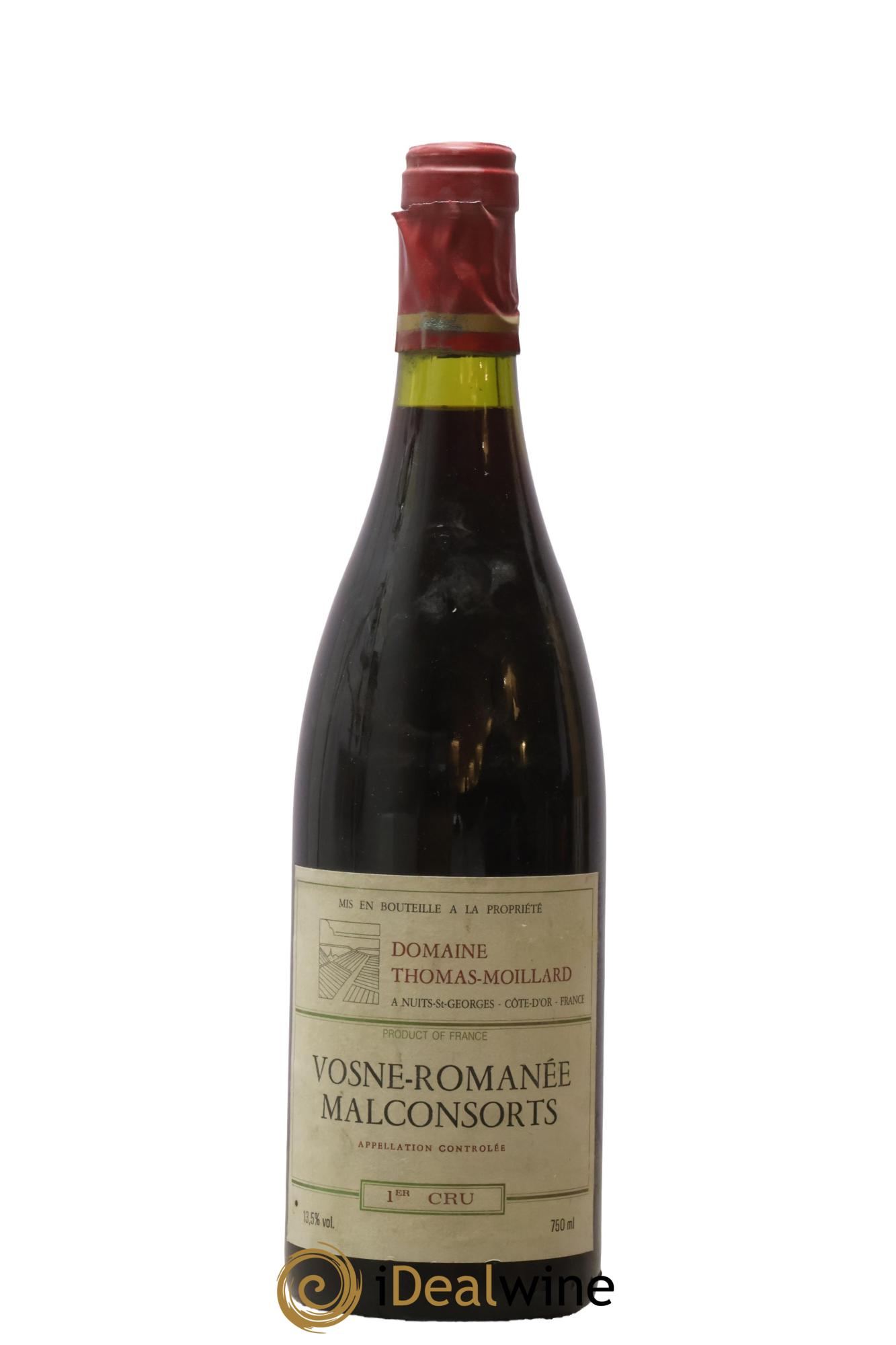 Vosne-Romanée 1er Cru Malconsorts Thomas Moillard - Posten von 1 Flasche - 0