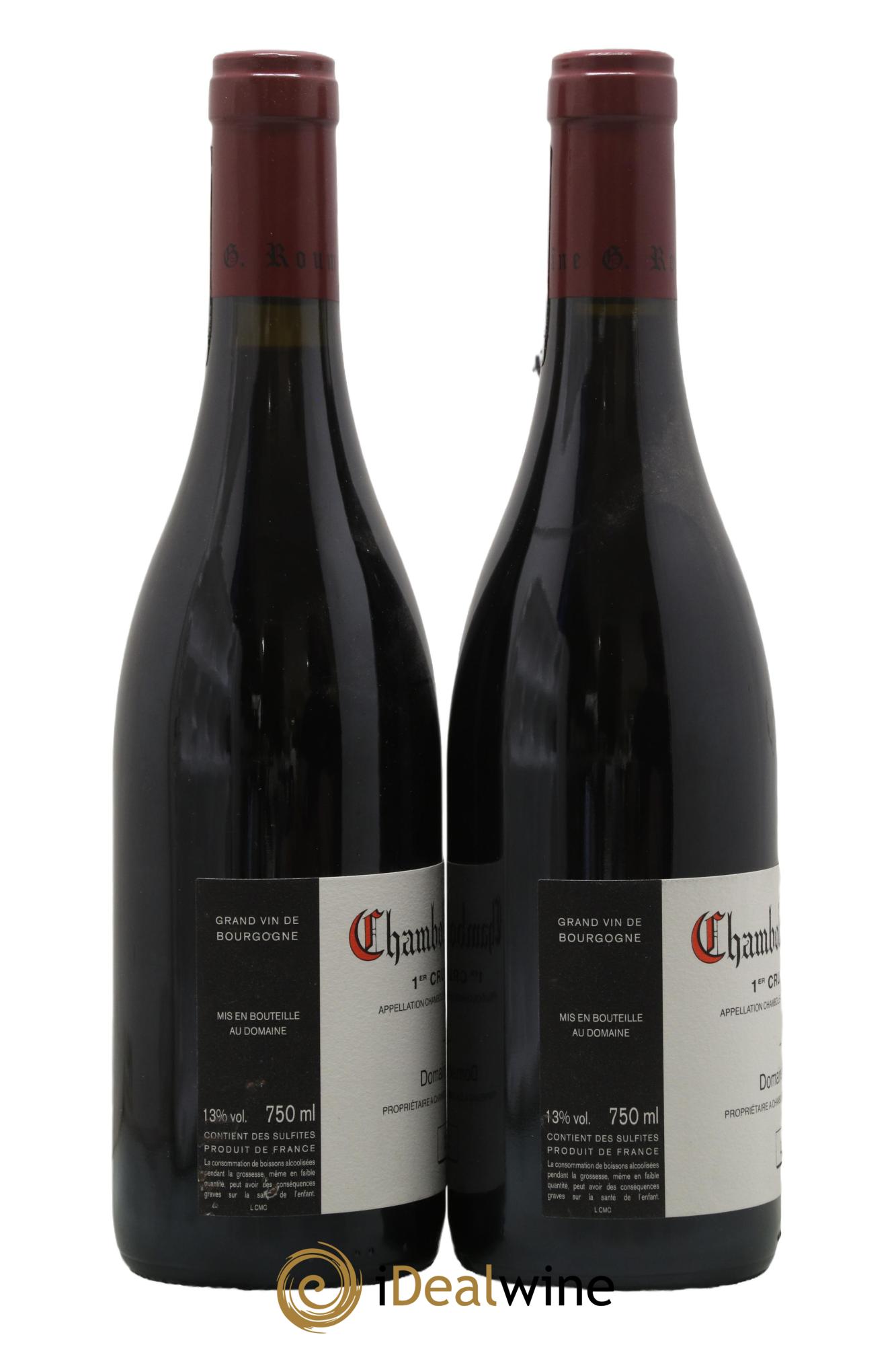 Chambolle-Musigny 1er Cru Les Cras Georges Roumier (Domaine) 2012 - Lot de 2 bouteilles - 1