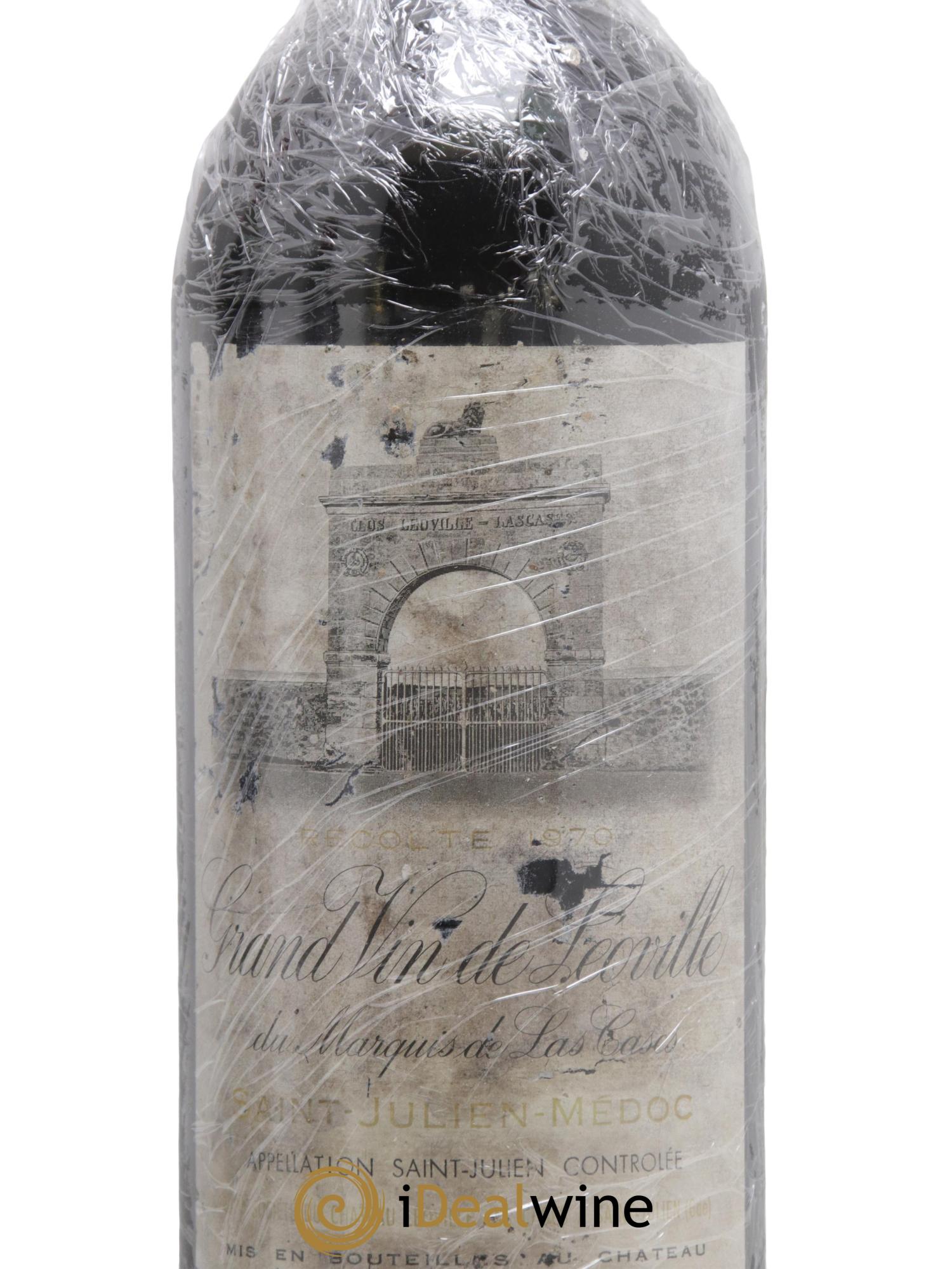 Château Léoville Las Cases 2ème Grand Cru Classé 1970 - Lotto di 3 bottiglie - 2