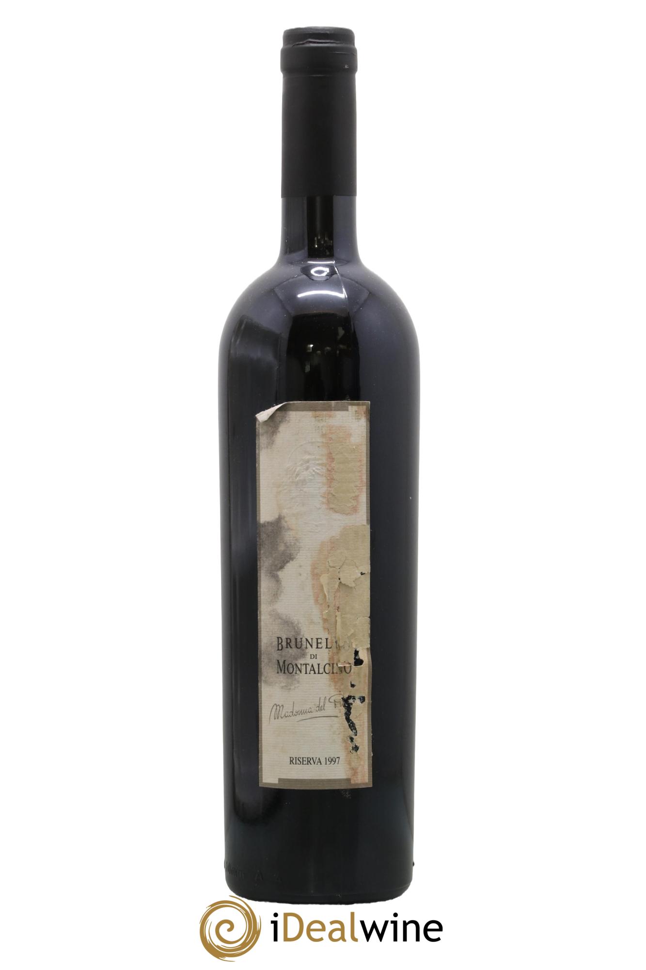 Brunello di Montalcino DOCG Riserva Madonna del Piano Tenuta Valdicava - Vincenzo Abbruzzese 1997 - Posten von 1 Flasche - 0