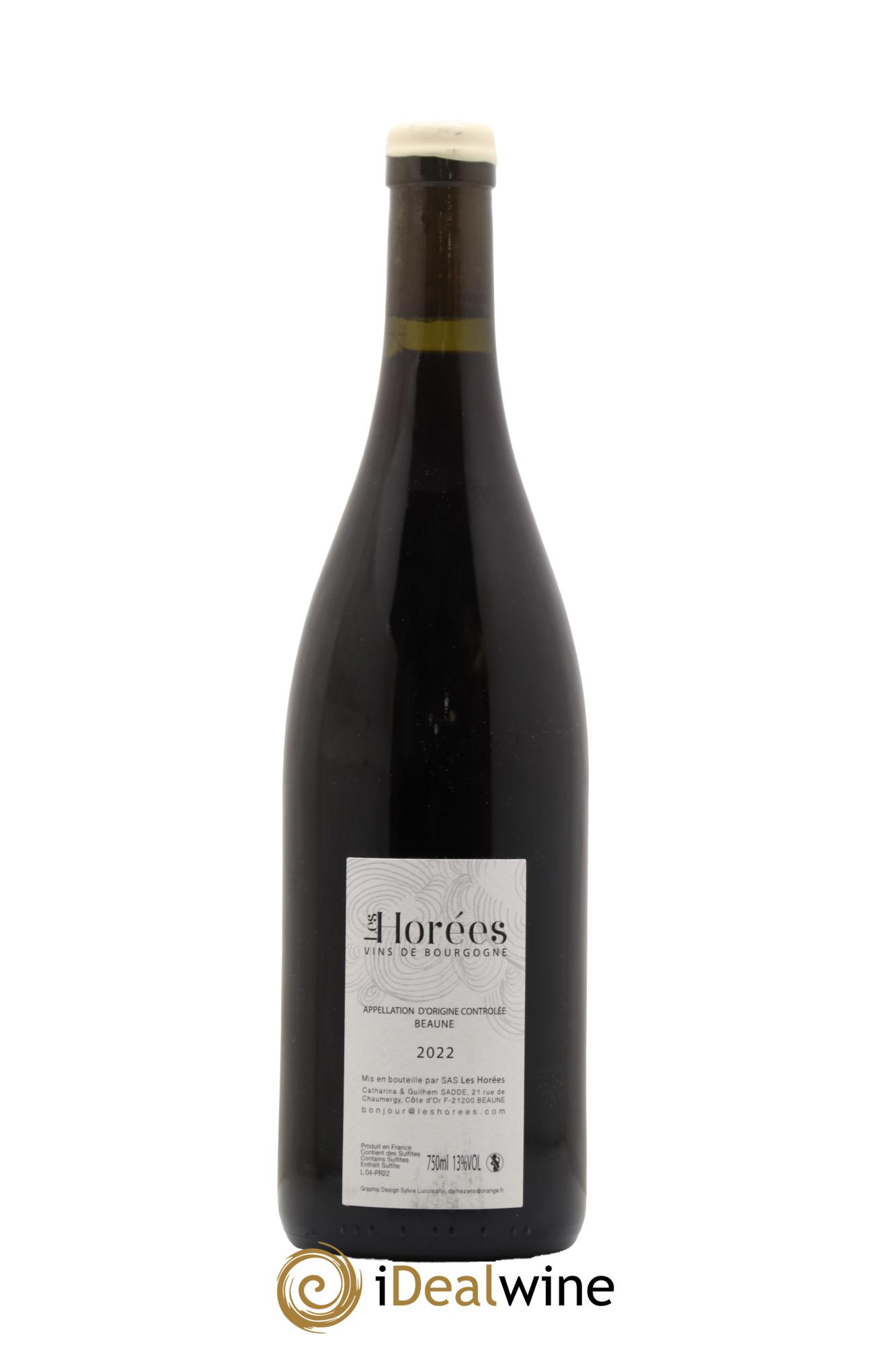 Beaune Les Prévolles Les Horées  2022 - Lotto di 1 bottiglia - 1
