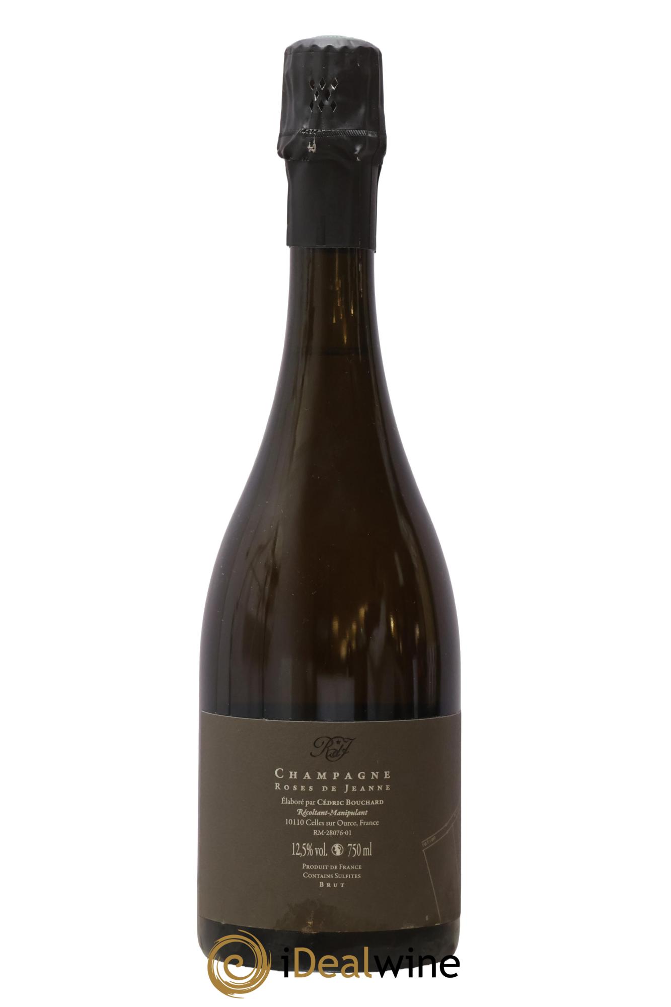 Roses de Jeanne Côte de Val Vilaine Blanc de Noirs Cédric Bouchard 2020 - Lot de 1 bouteille - 1