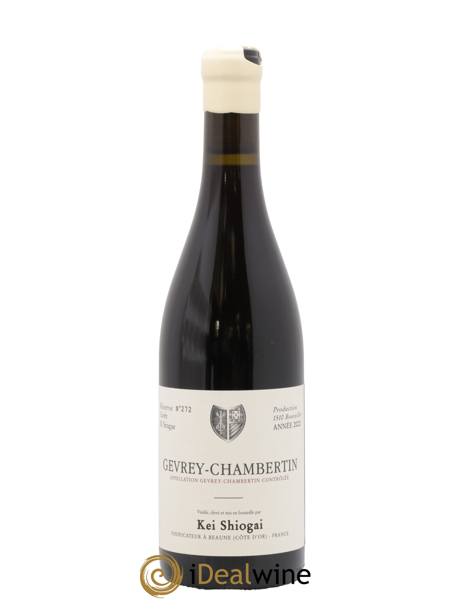 Gevrey-Chambertin Cuvée M Sirugue Kei Shiogai 2022 - Lot de 1 bouteille - 0