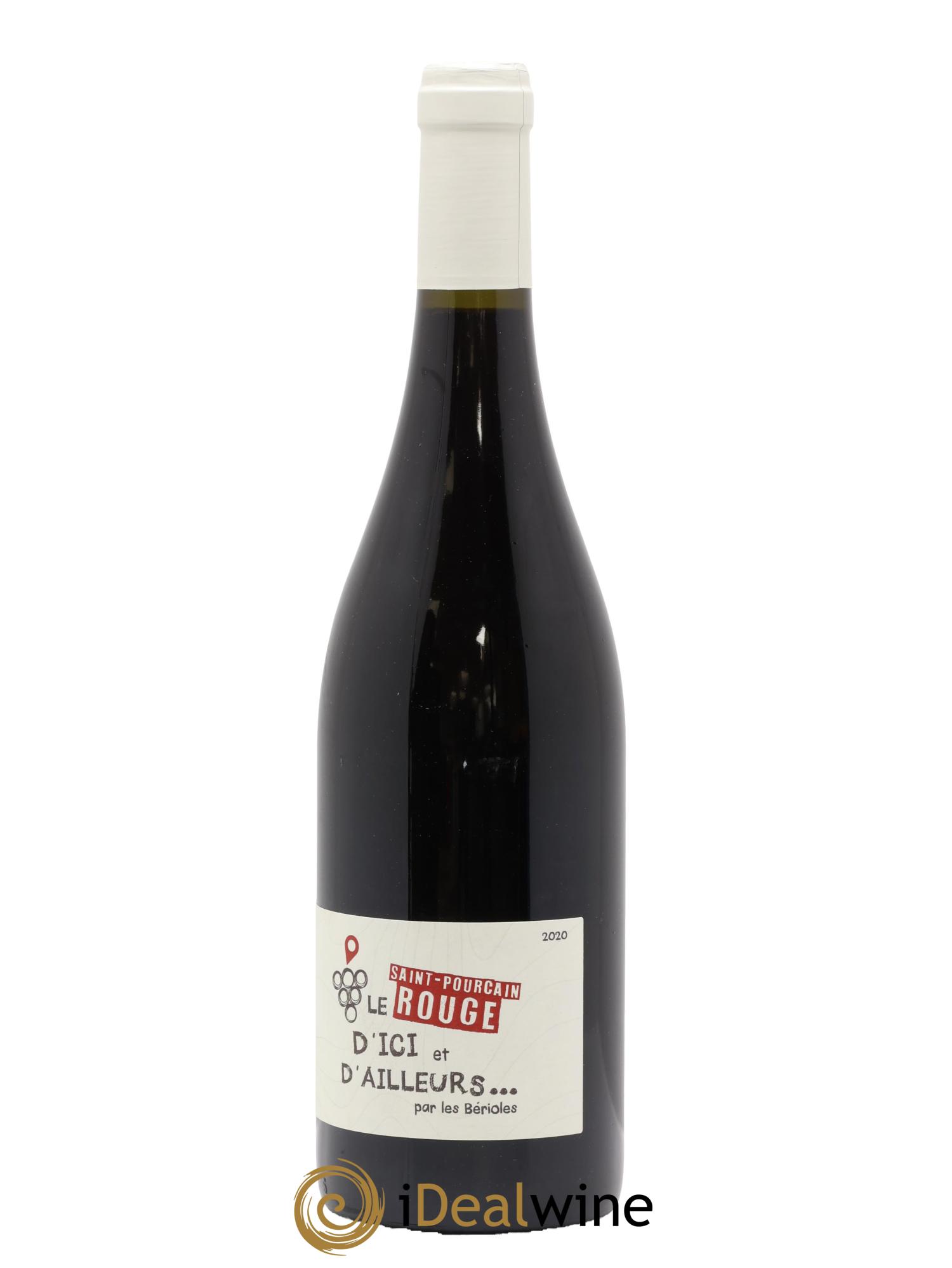 Saint-Pourçain Les Bérioles D'Ici et D'Ailleurs 2020 - Lot de 1 bouteille - 1