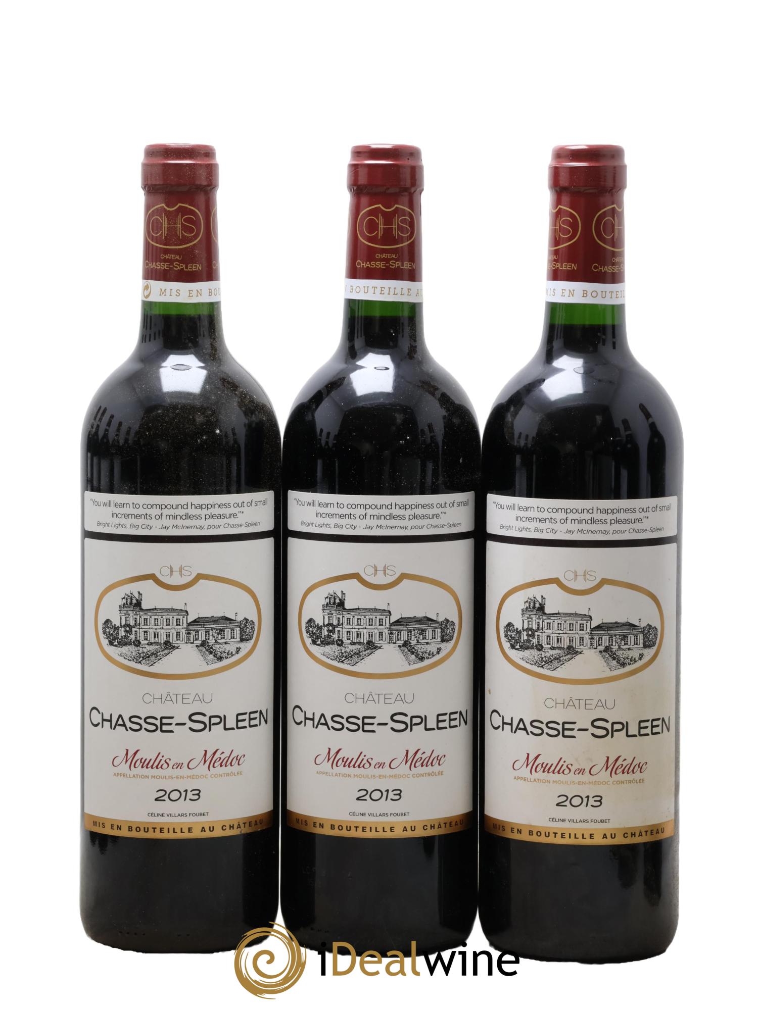 Château Chasse Spleen 2013 - Posten von 12 Flaschen - 1