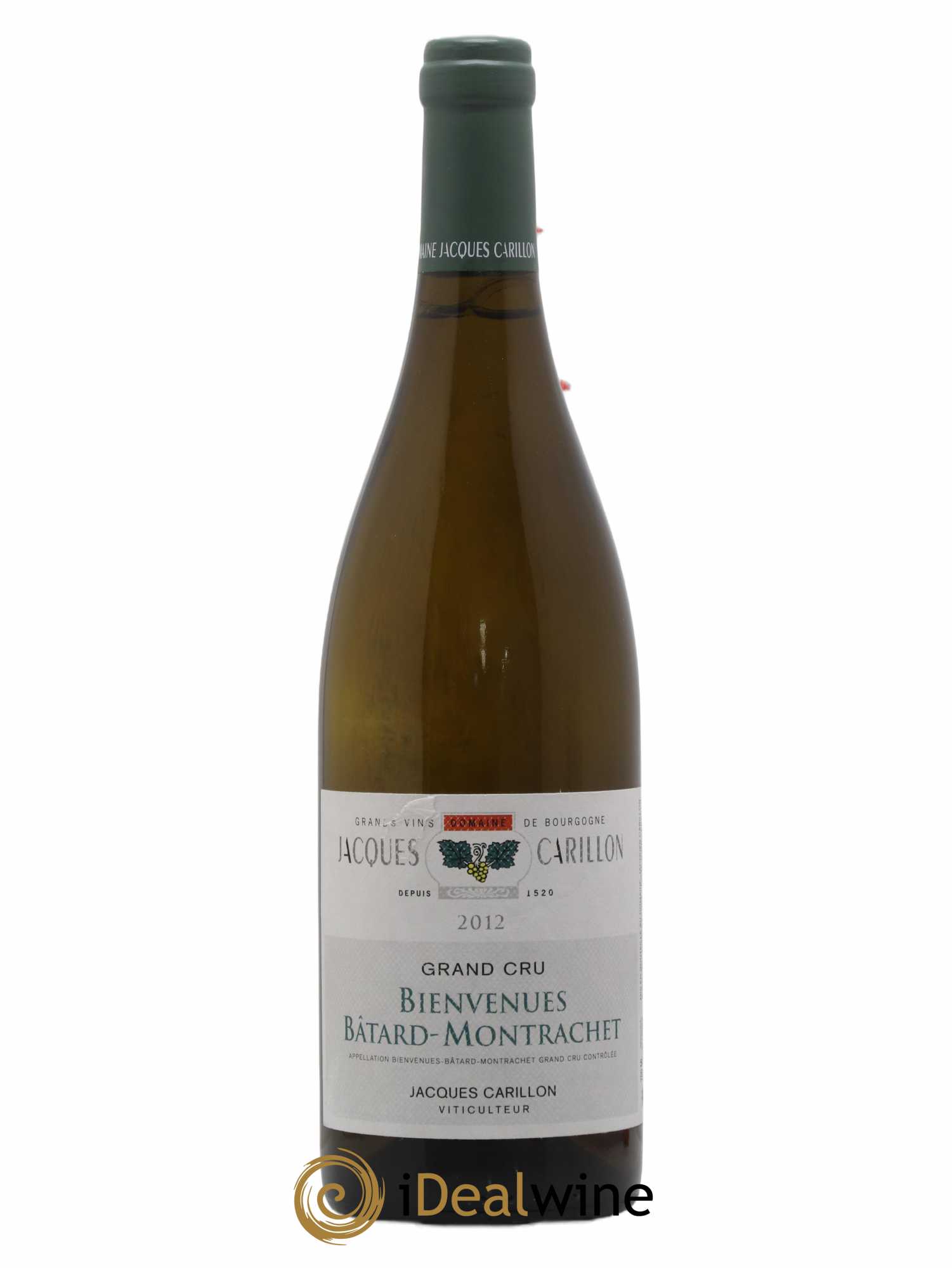Bienvenues-Bâtard-Montrachet Grand Cru Jacques Carillon (Domaine) 2012 - Lot de 1 bouteille - 0