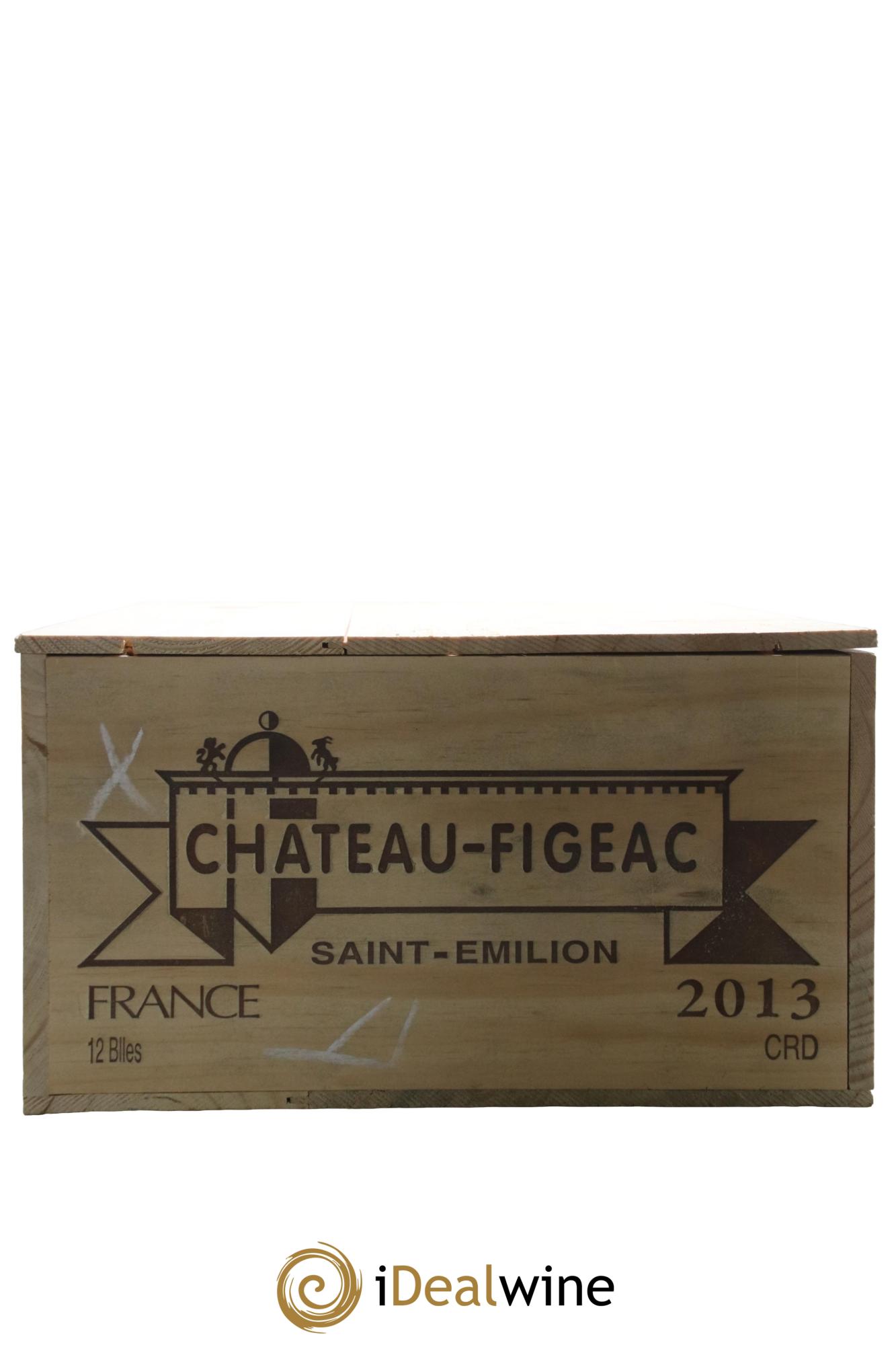 Château Figeac 1er Grand Cru Classé A 2013 - Lot de 12 bouteilles - 9
